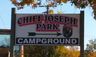 Camping near Selkirk Primitive Camping: Chief Joseph City Park, Shawmut, Montana