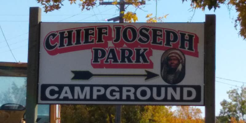 Camper submitted image from Chief Joseph City Park