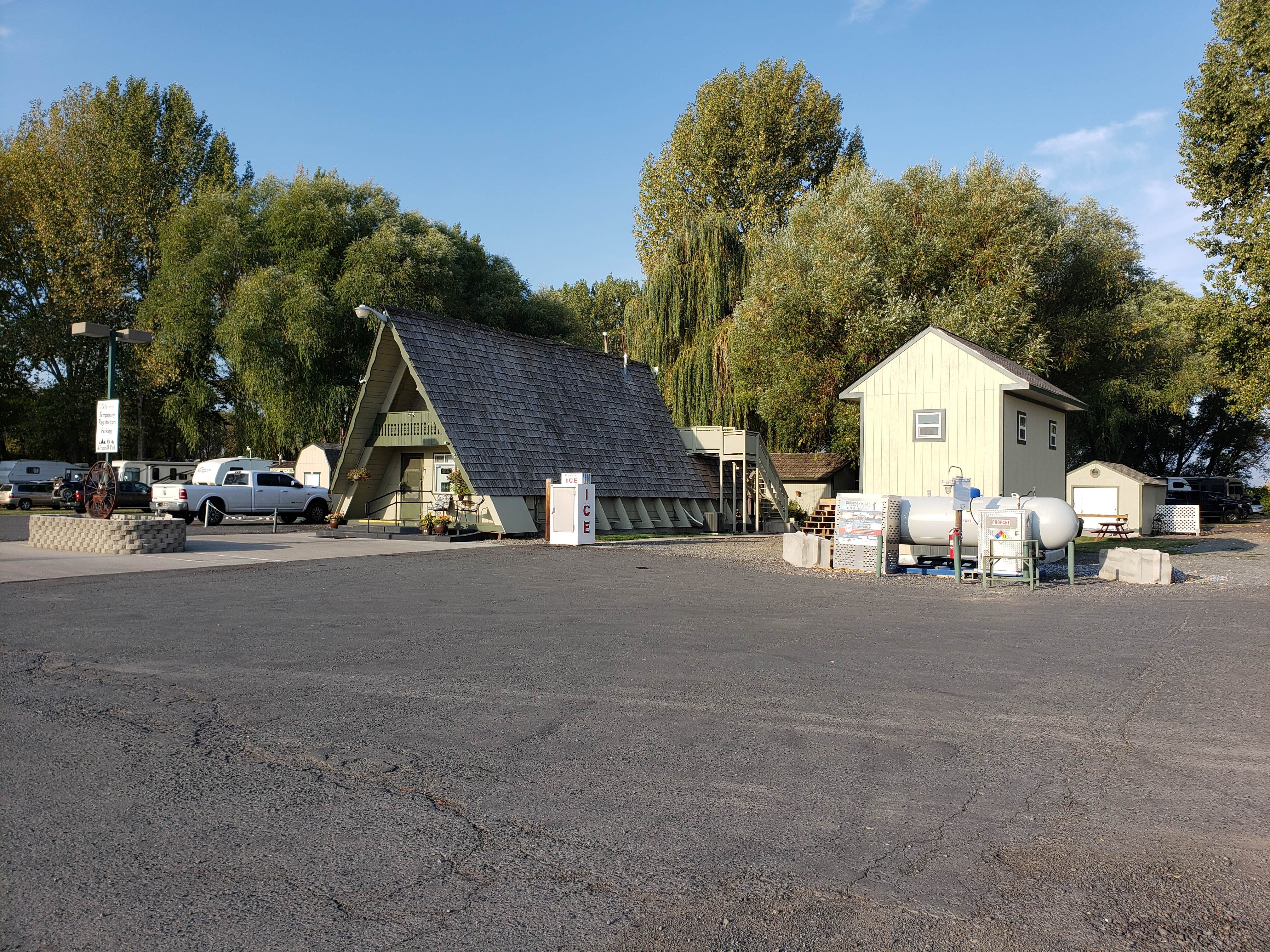 Camper-submitted photo at A-Frame RV Park near North Powder, OR