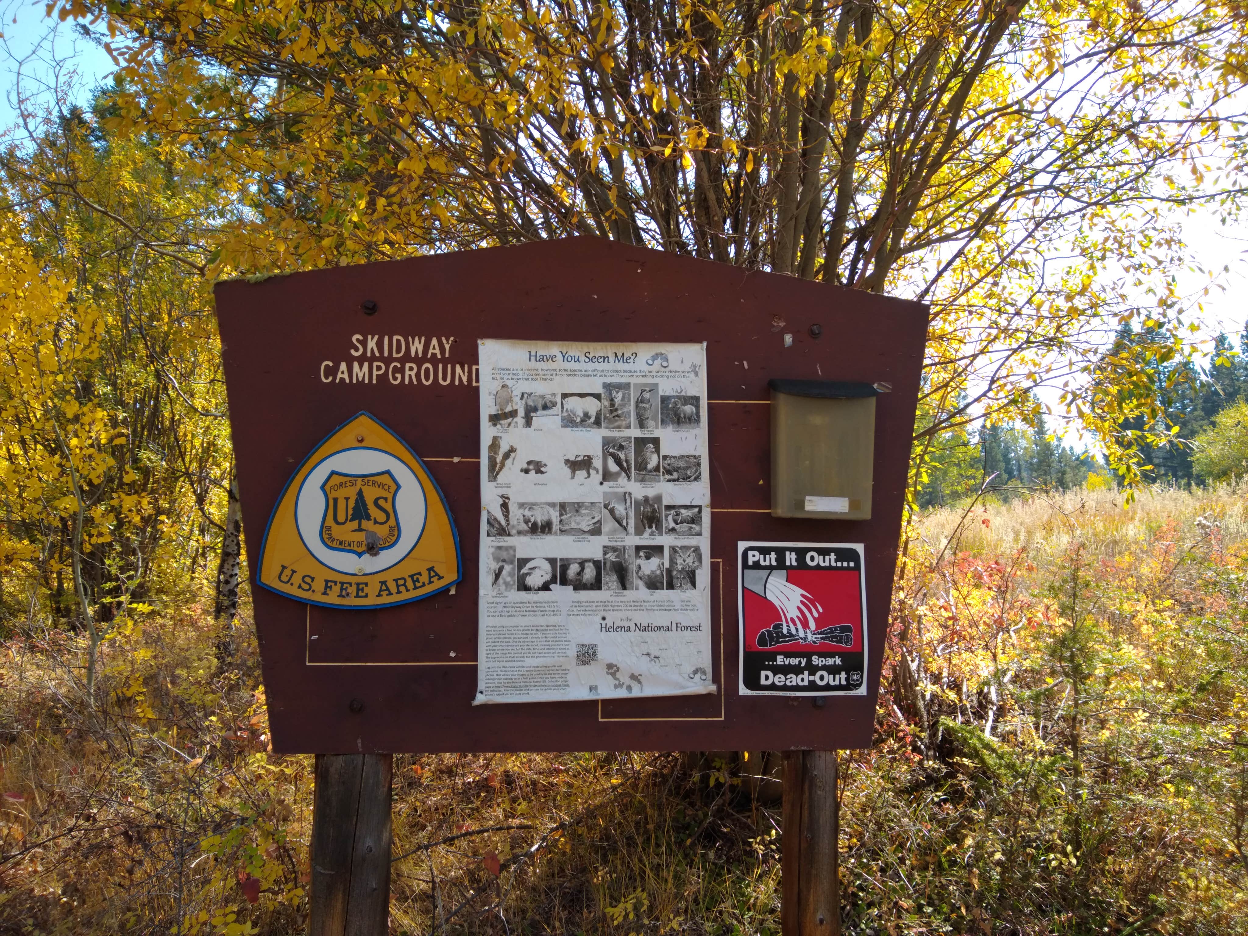 Camper-submitted photo at Skidway near White Sulphur Springs, MT