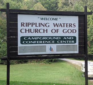 Camper-submitted photo from Rippling Waters Church of God Campgrounds