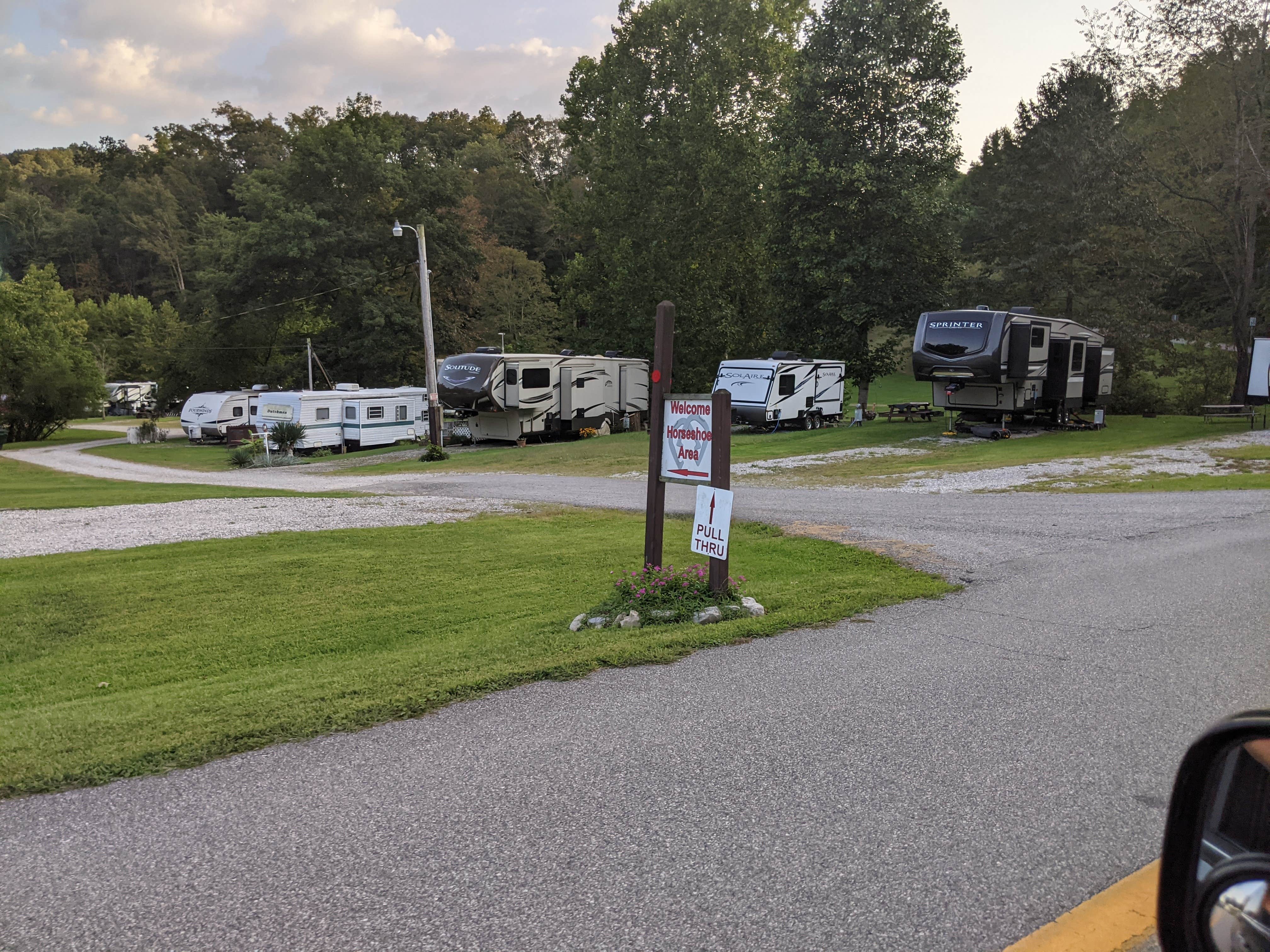 Andrew S.'s photo of rv camping at Rippling Waters Church of God Campgrounds near Charleston, WV