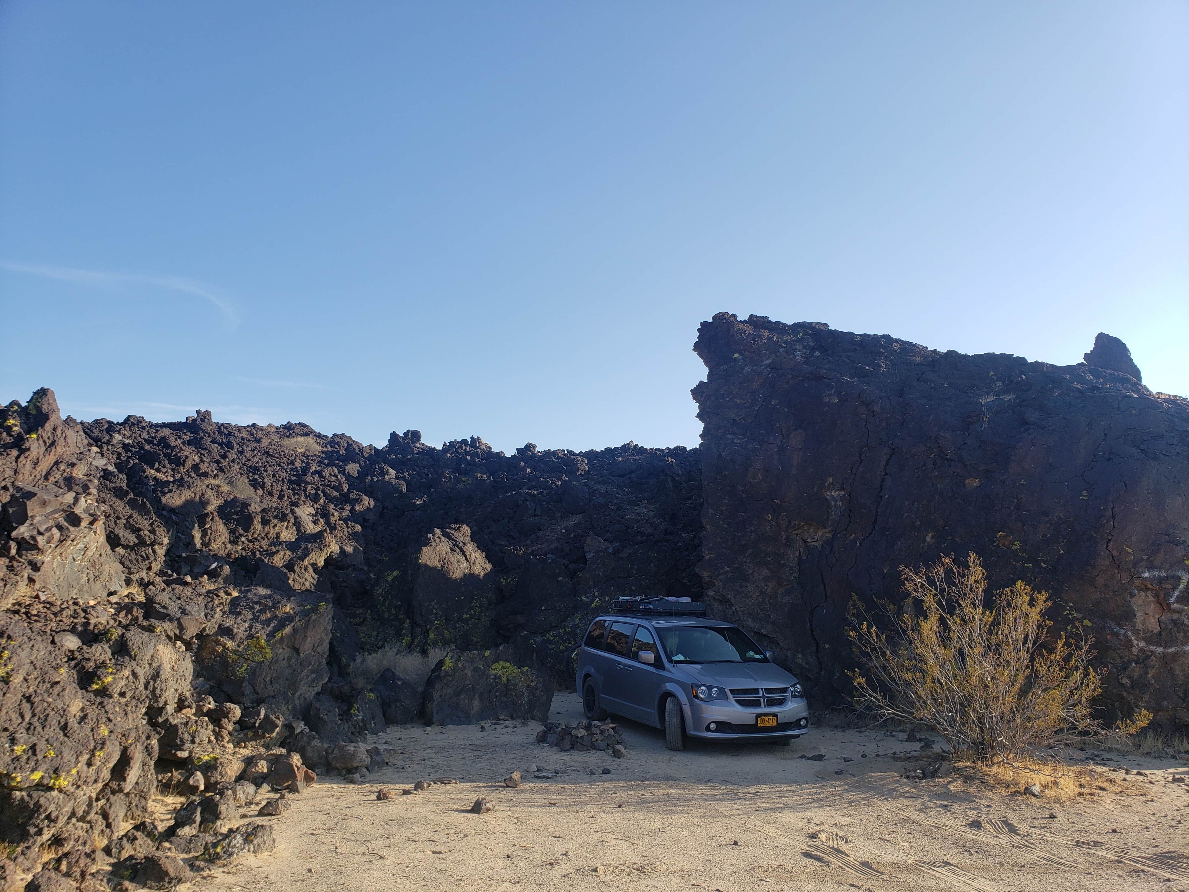 Camper submitted image from Indian Springs near lava field — Mojave National Preserve - 3