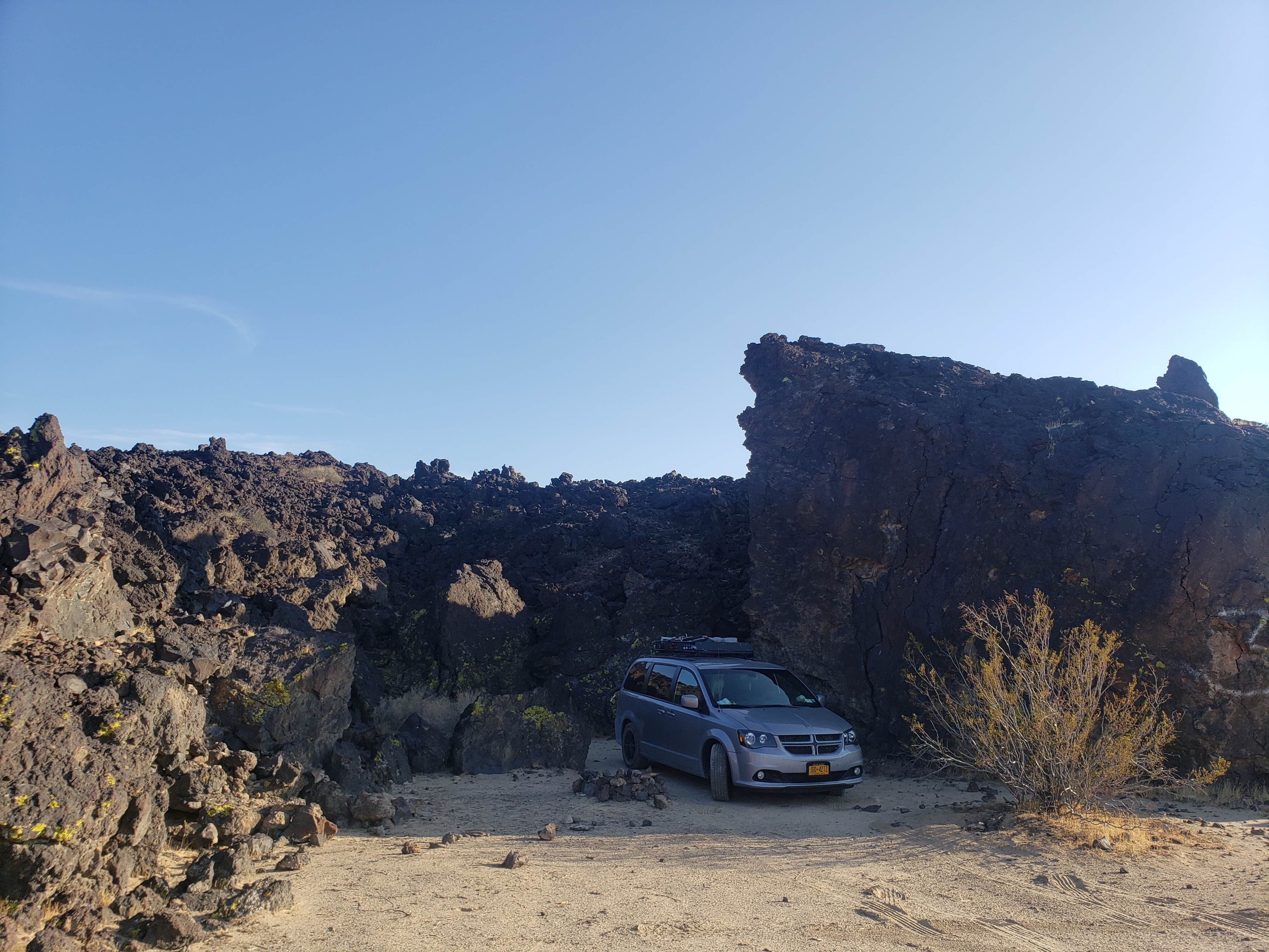 Camper submitted image from Indian Springs near lava field - 3