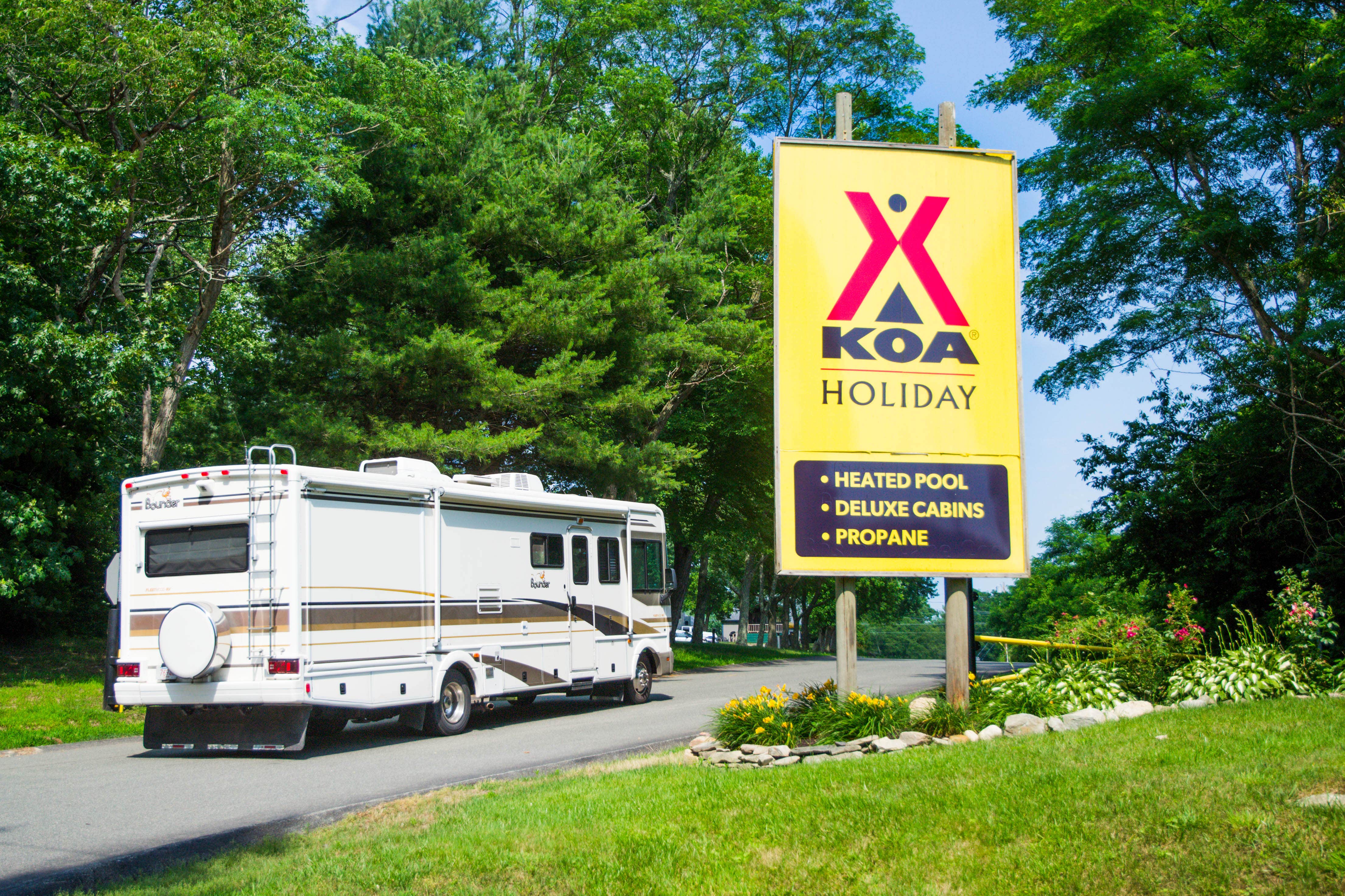 Camper-submitted photo at Boston/Cape Cod KOA near Rockland, MA