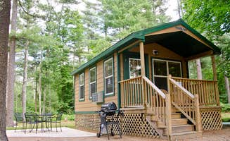 Michael's photo of glamping accommodations at Boston/Cape Cod KOA in Massachusetts