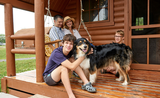 Michael's photo of glamping accommodations at Niagara Falls/Grand Island KOA Holiday near Wyoming, NY