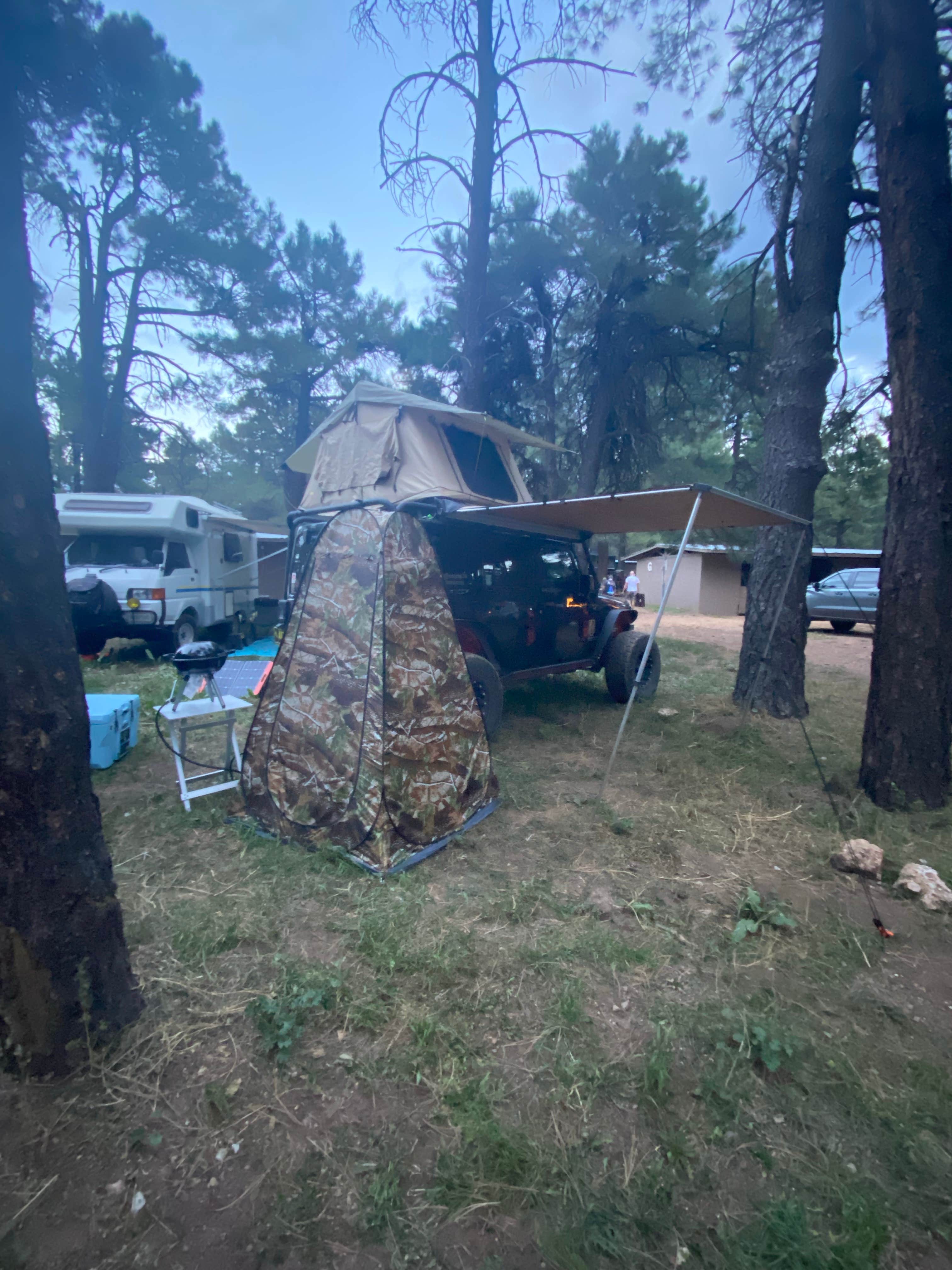 Eric G.'s photo of rv camping at Fort Tuthill County Campground near Flagstaff, AZ