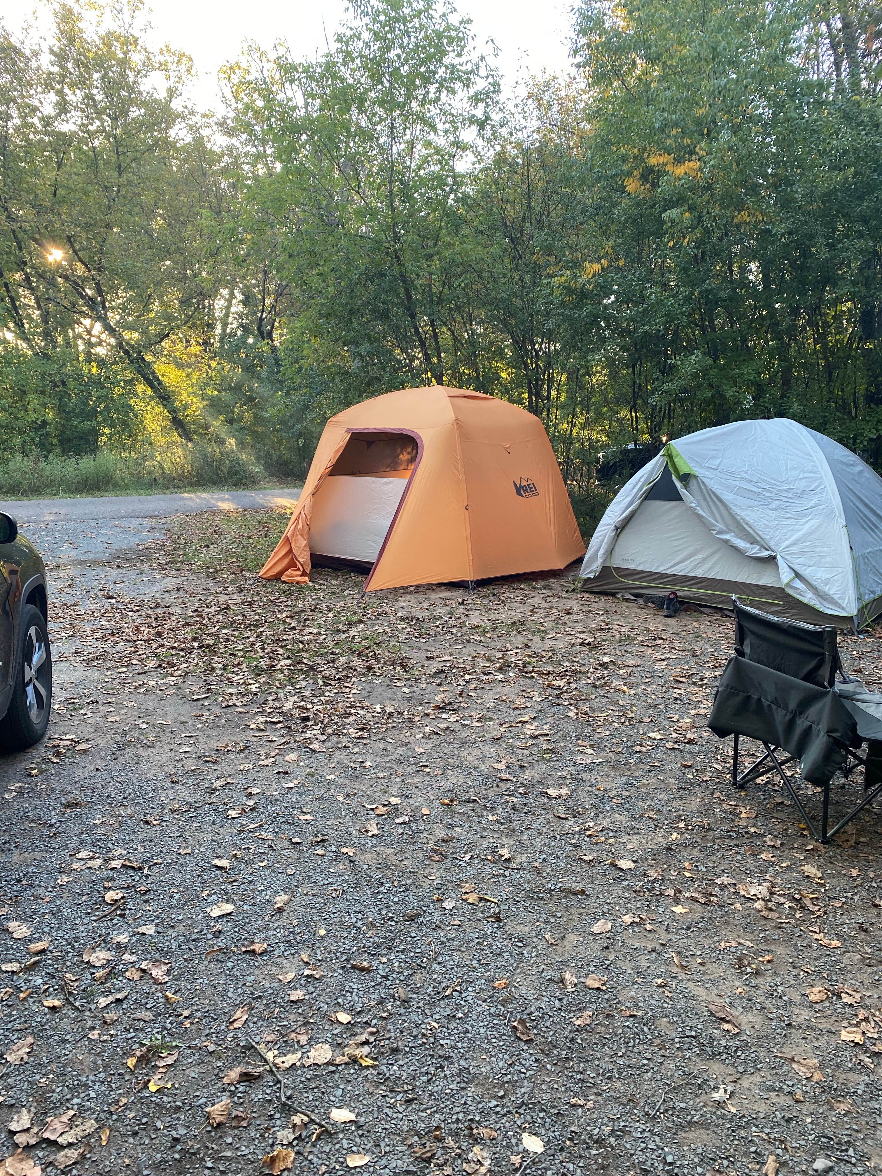 Matt C.'s photo of tent camping at William O'Brien State Park Campground near Savage, MN