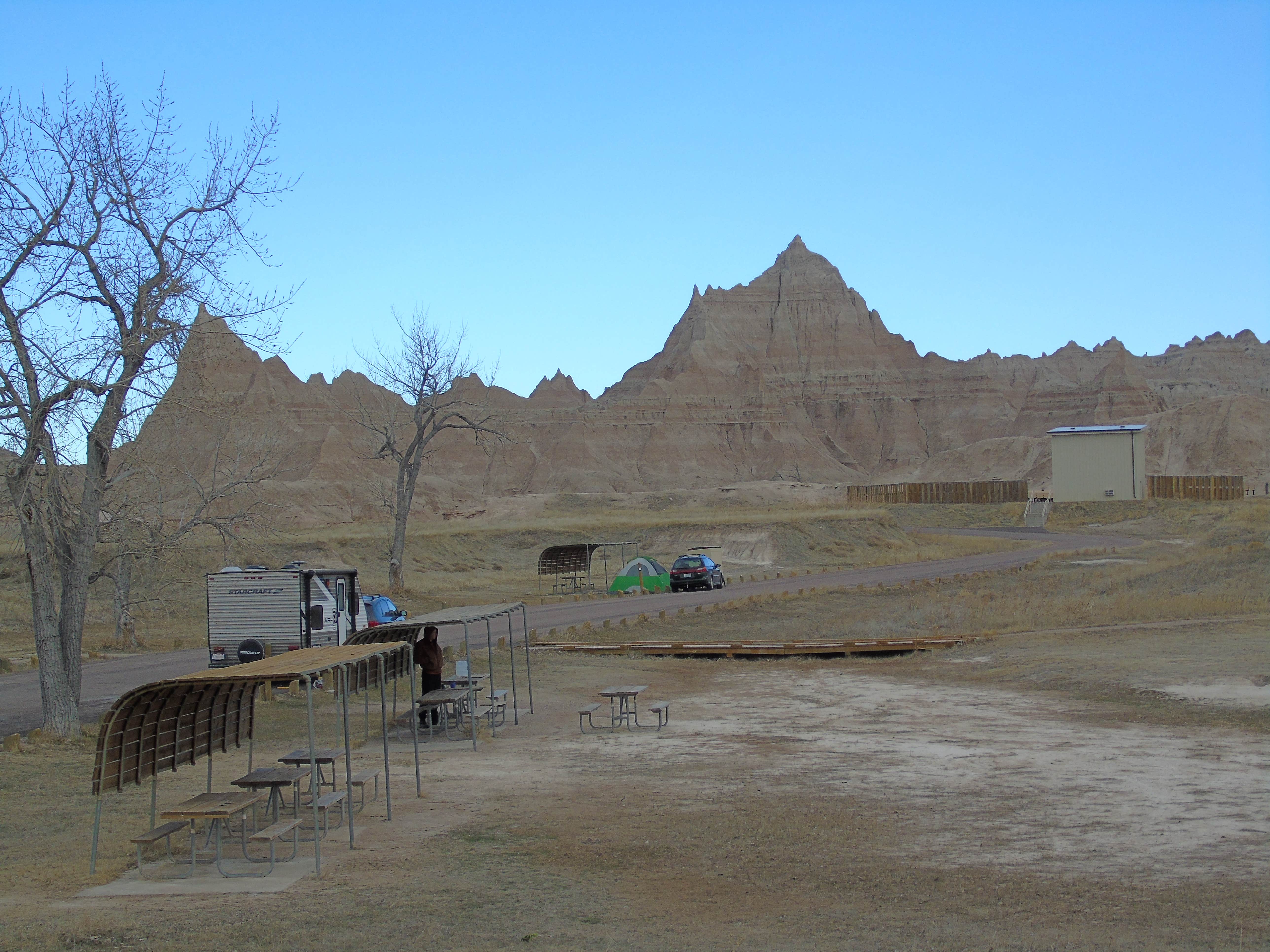 Camper submitted image from Cedar Pass Campground — Badlands National Park - 4