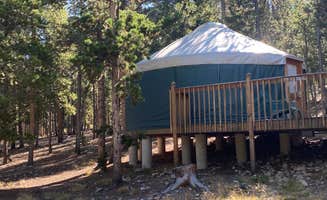 Fabio O.'s photo of glamping accommodations at Reverend's Ridge Campground — Golden Gate Canyon near Boulder, CO