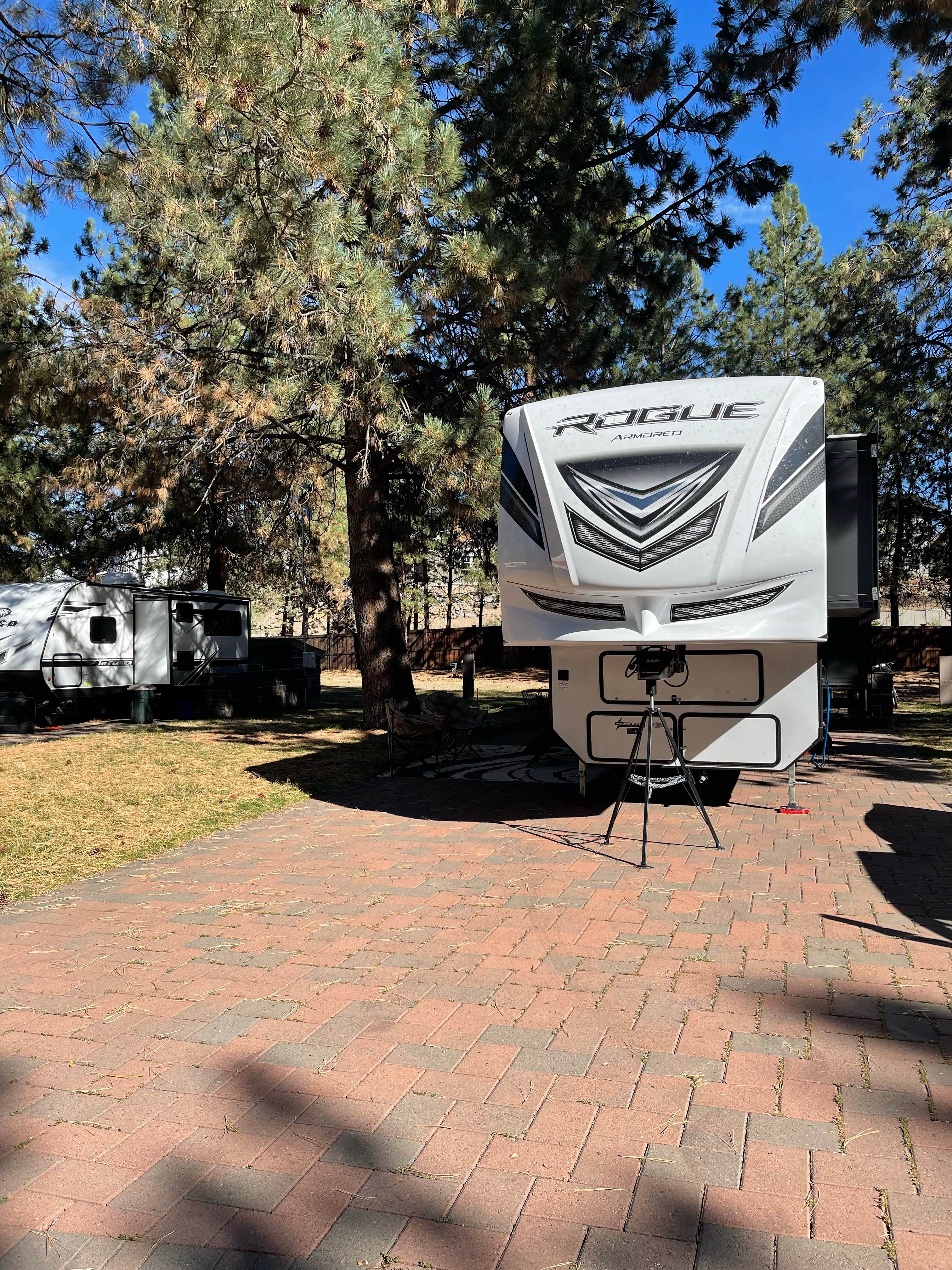 Robert S.'s photo of rv camping at Crown Villa RV Resort near Sunriver, OR
