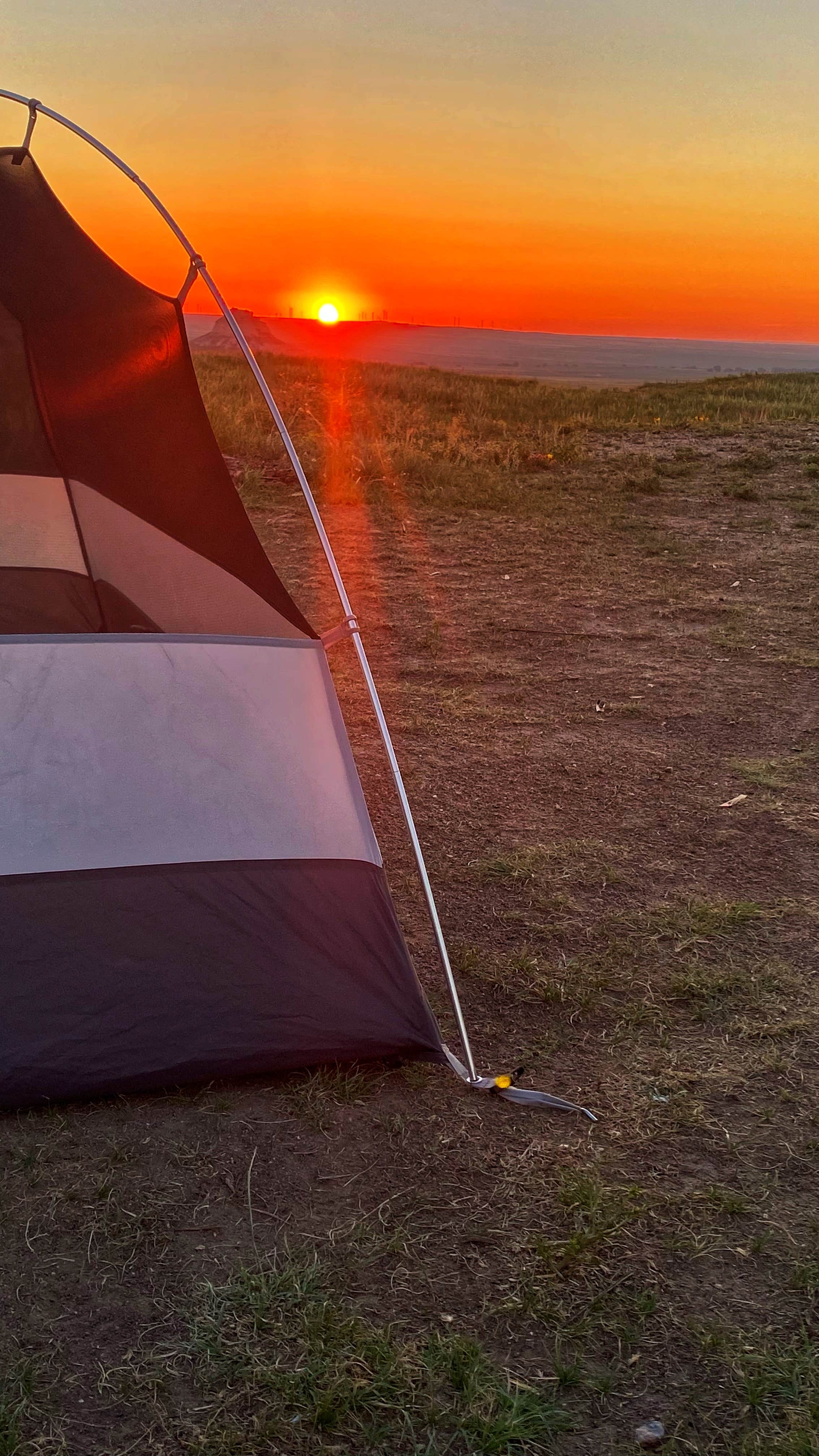 Erik C.'s photo of a dispersed camping area at Pawnee Buttes - Dispersed Camping near Greeley, CO
