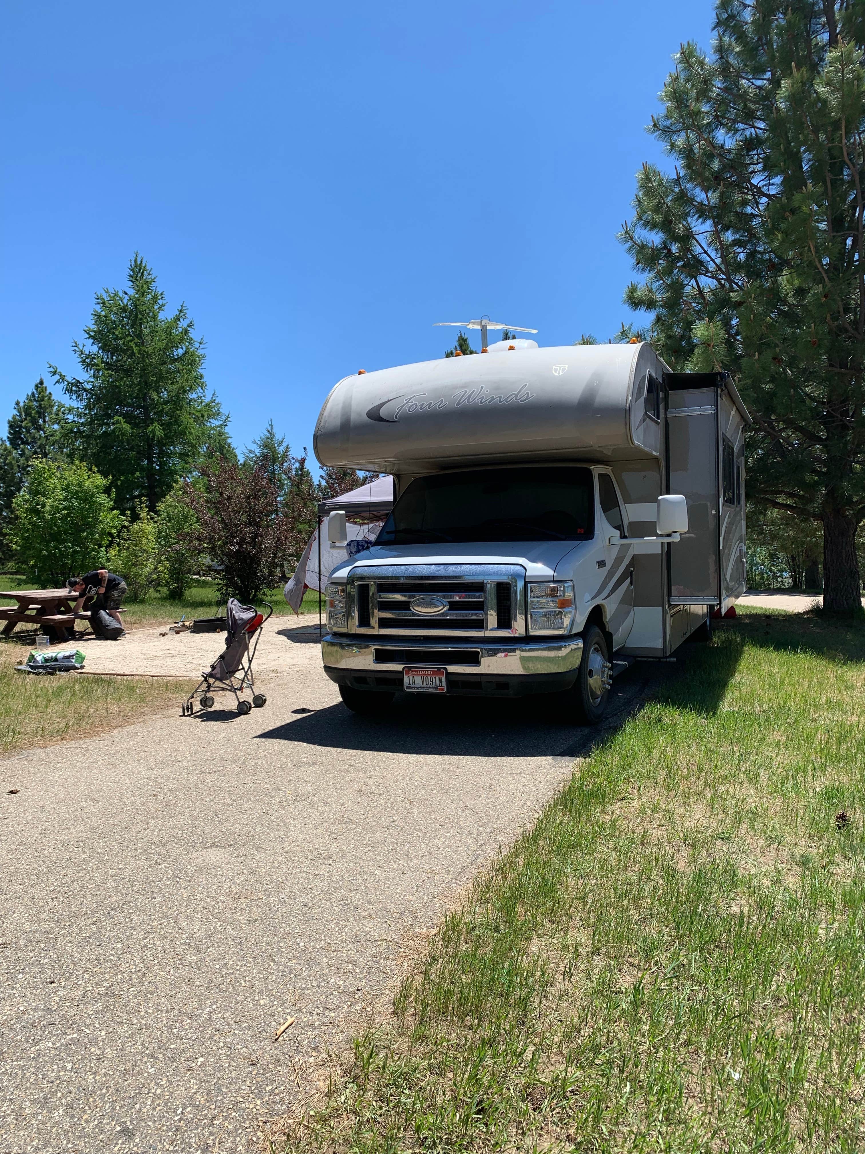 Jeff G.'s photo of rv camping at Sugarloaf Campground — Lake Cascade State Park near Cascade, ID