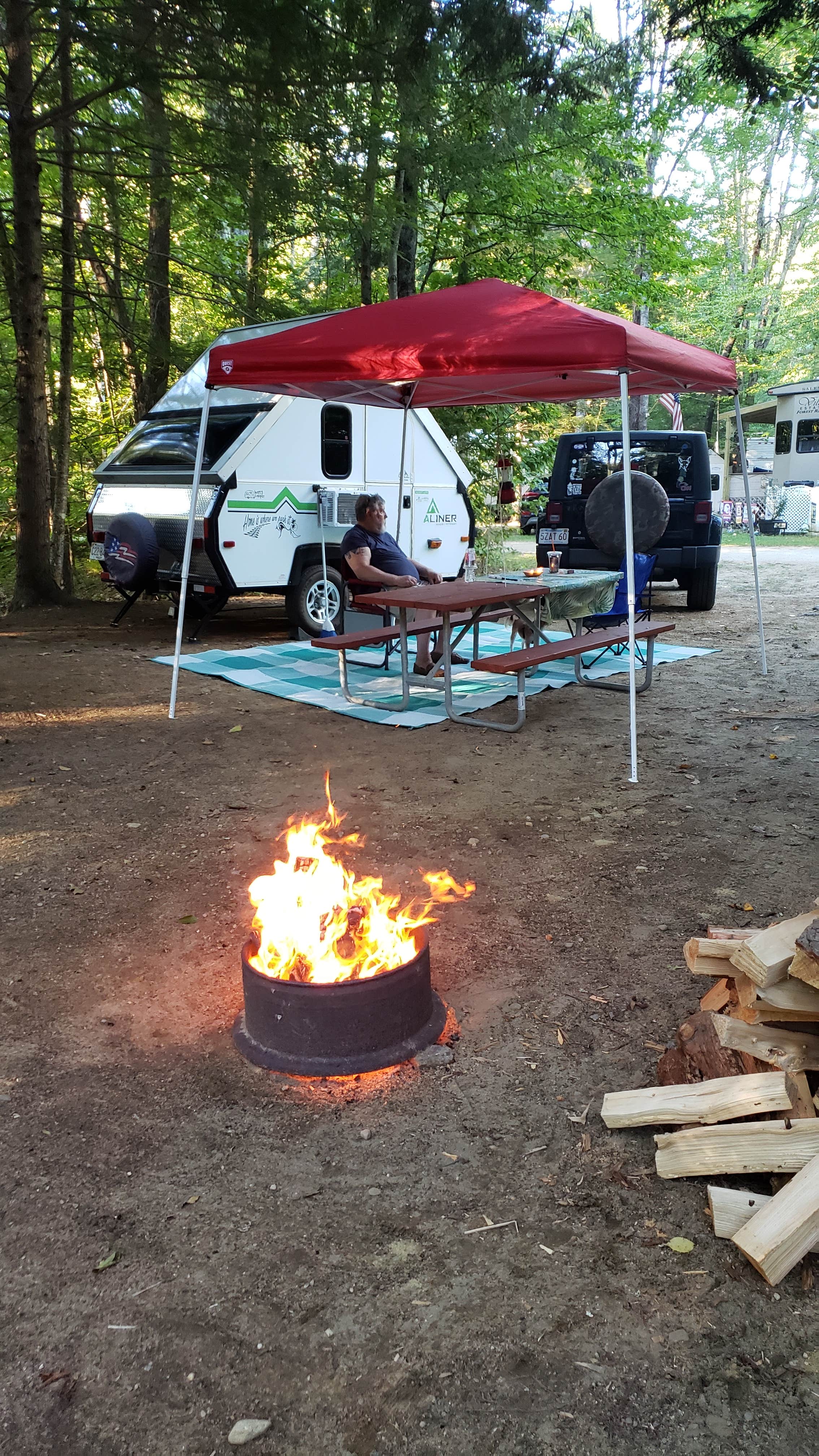 Bobcat B.'s photo at Old Stage Campground in New Hampshire