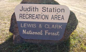 Camping near Belt Creek on Hughesville Road: Judith Station Day Use Area/Bill & Ruth Korell Memorial Campground, Stanford, Montana