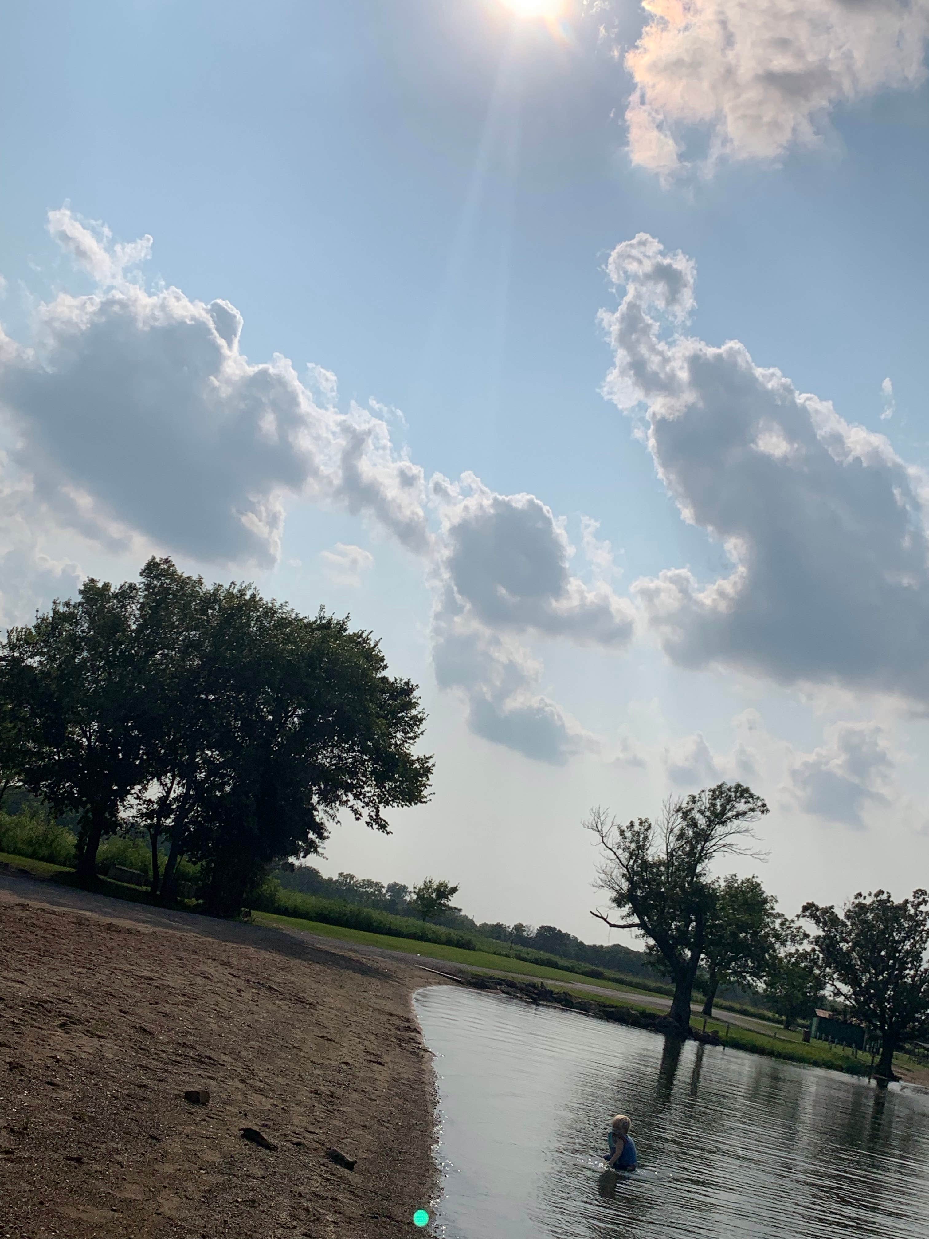 Camper-submitted photo at Labette County Lake Parsons Campground near Big Hill Lake