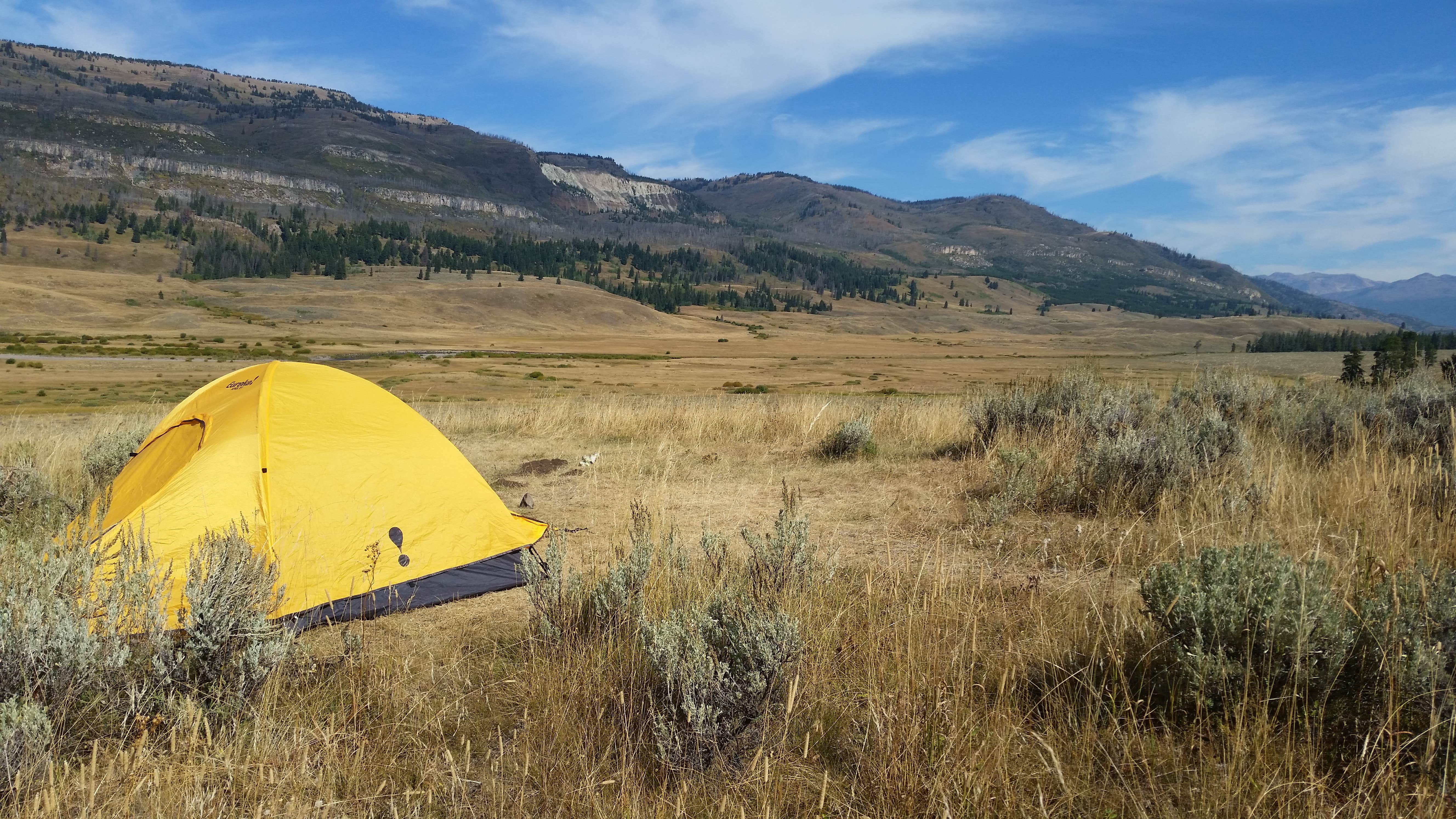 Camper submitted image from 2S3 Slough Creek - Yellowstone NP back country campsite - 3