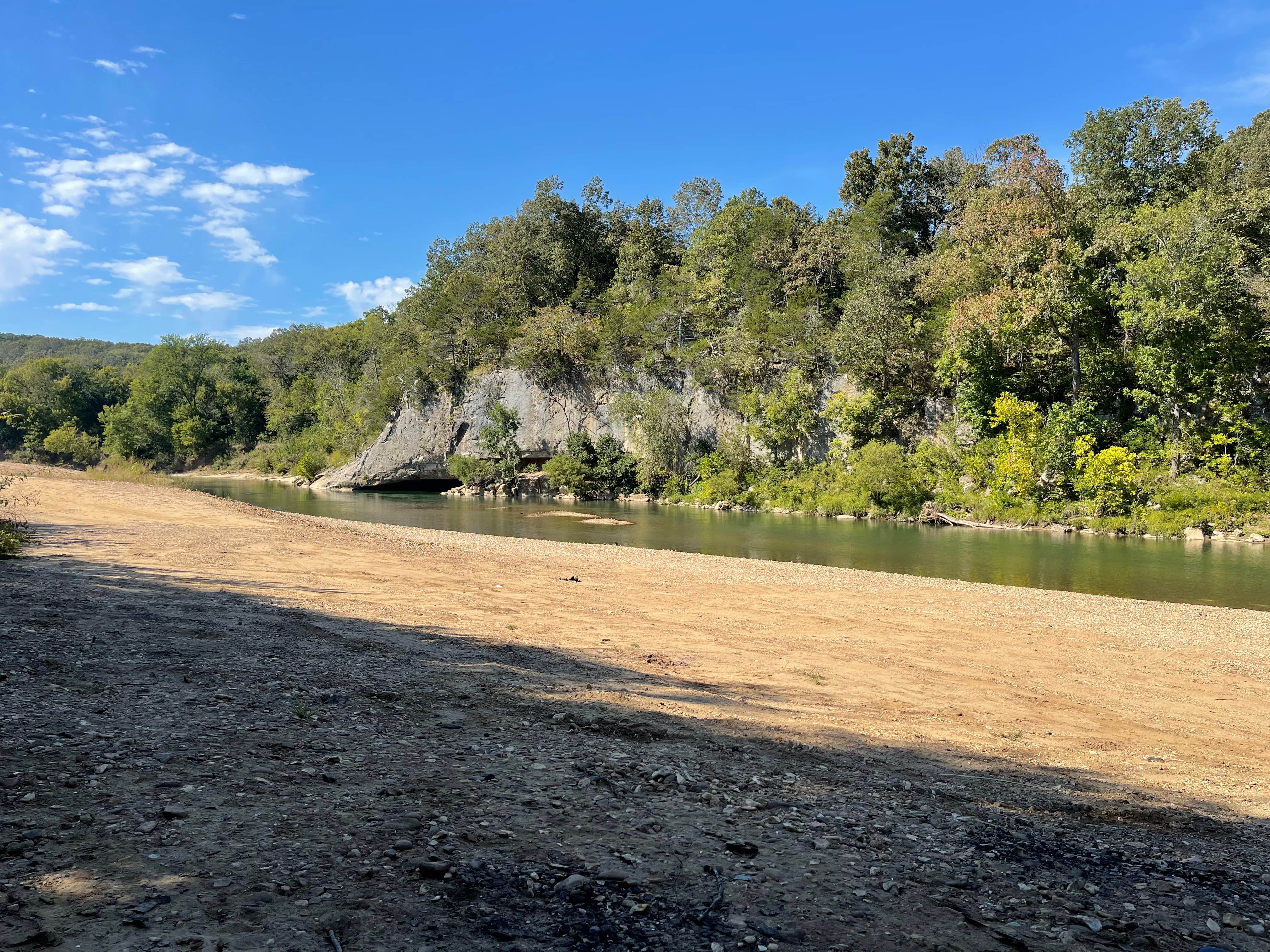 Camper submitted image from Grinder's Ferry Gravel Bar — Buffalo National River - 3