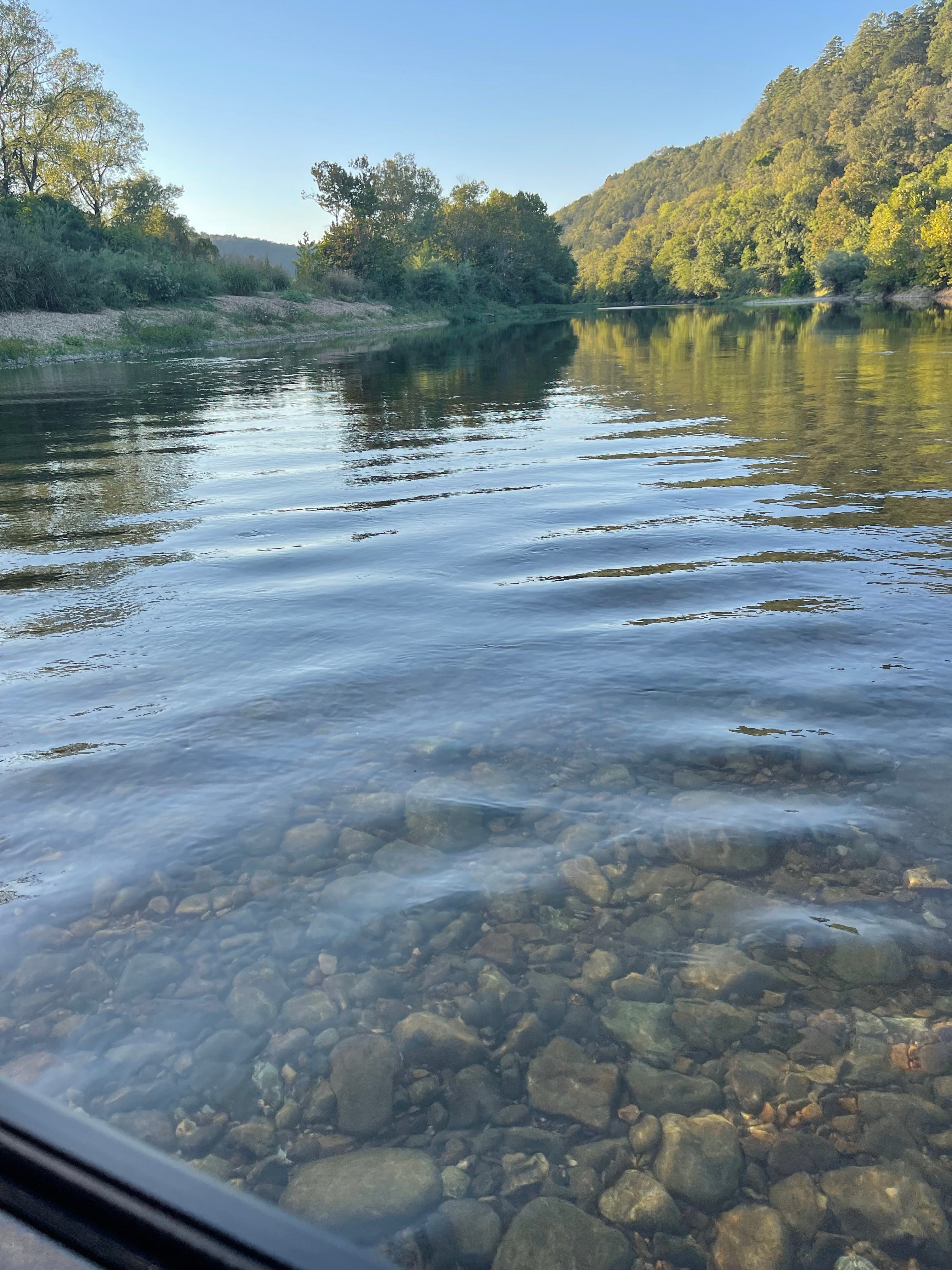 Camper submitted image from Woolum Dispersed Area — Buffalo National River - 1