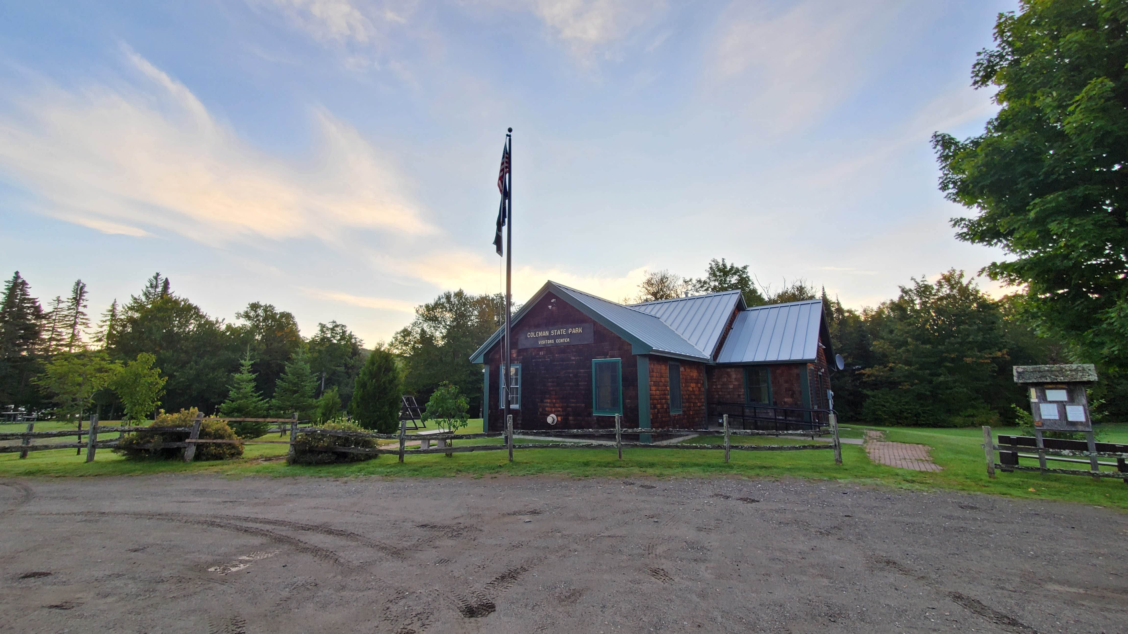 Miccal  M.'s photo of glamping accommodations at Coleman State Park Campground near Pittsburg, NH