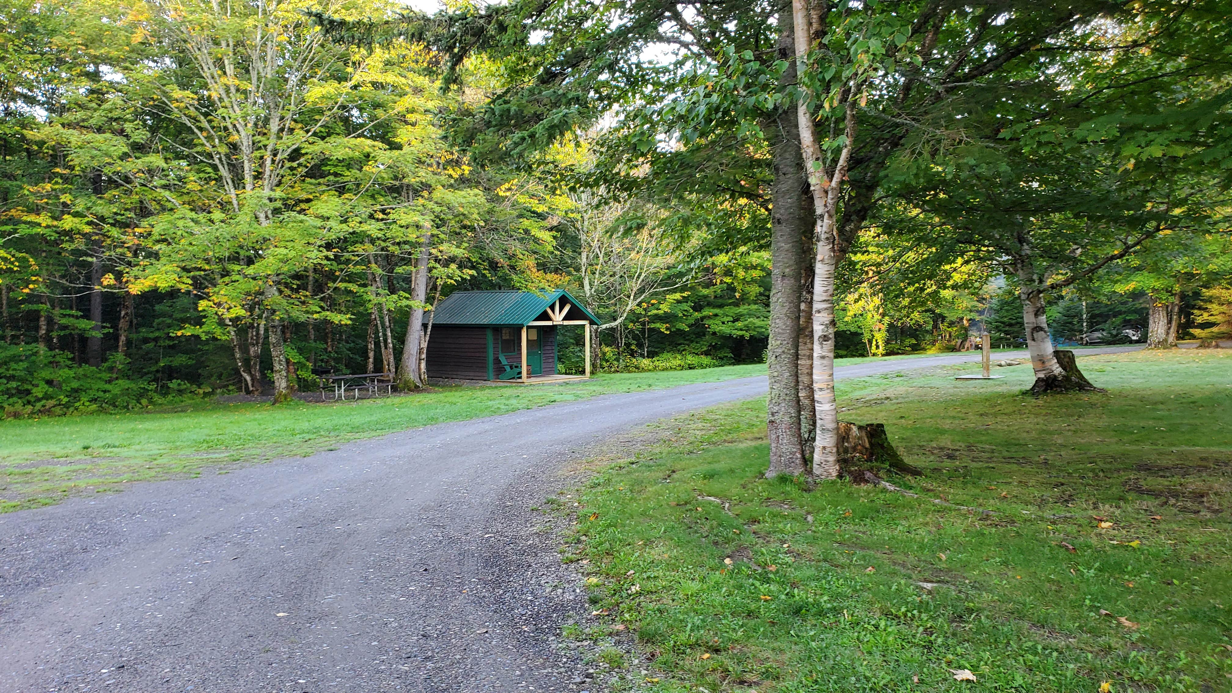 Miccal  M.'s photo of a cabin at Coleman State Park Campground near Orleans, VT