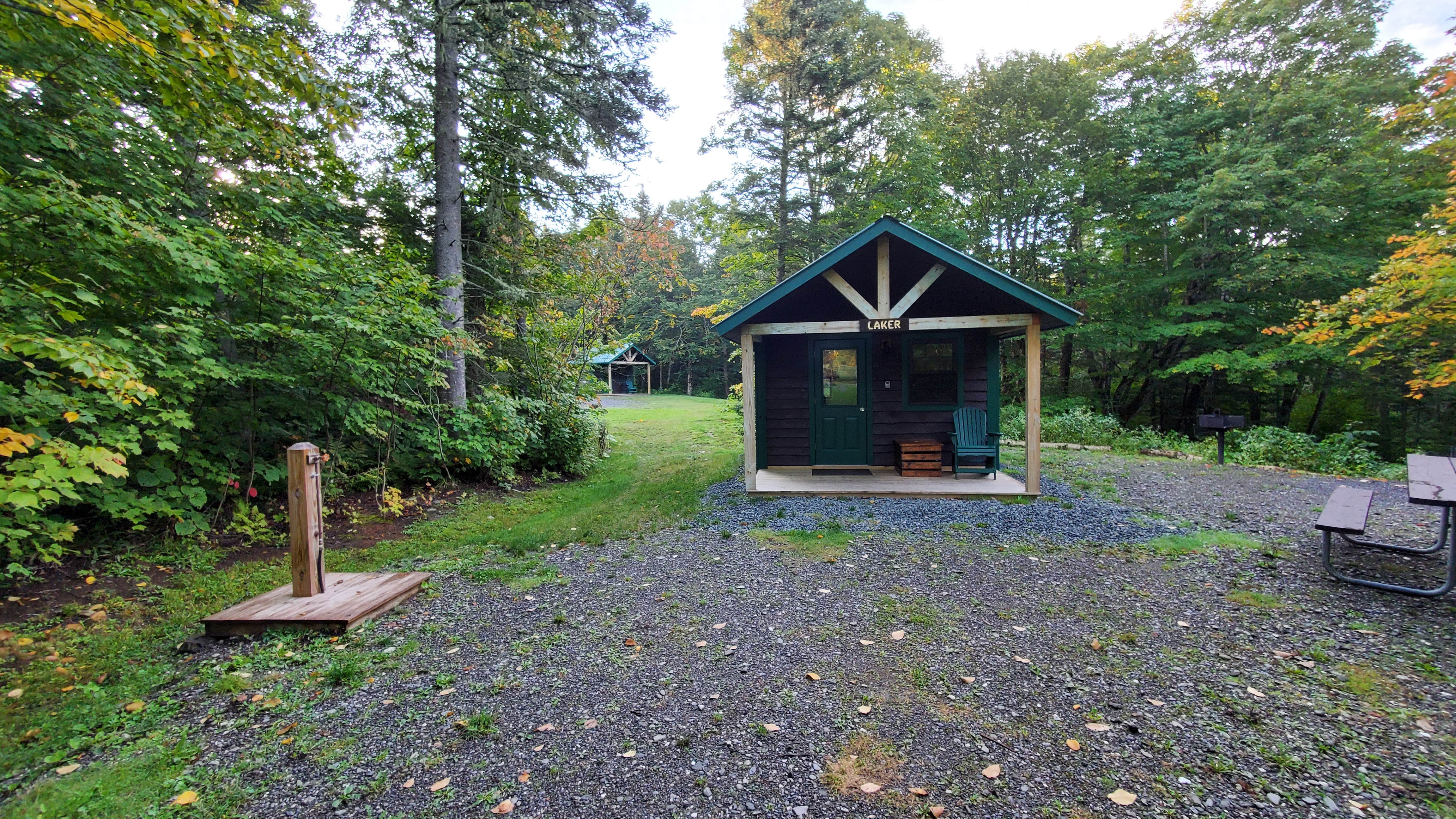 Miccal  M.'s photo of glamping accommodations at Coleman State Park Campground near Eustis, ME