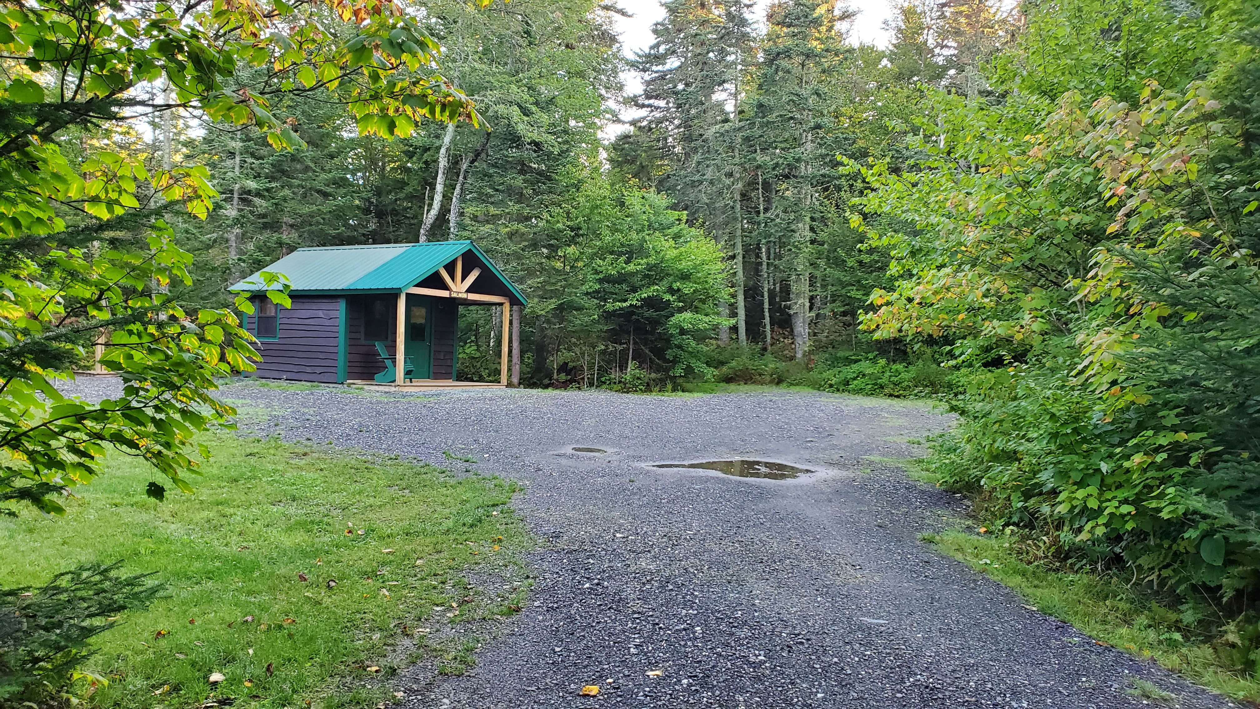 Miccal  M.'s photo of glamping accommodations at Coleman State Park Campground near Clarksville, NH