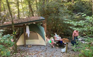 Rebecca's photo at Moonshine Creek Campground near Pinebluff, NC
