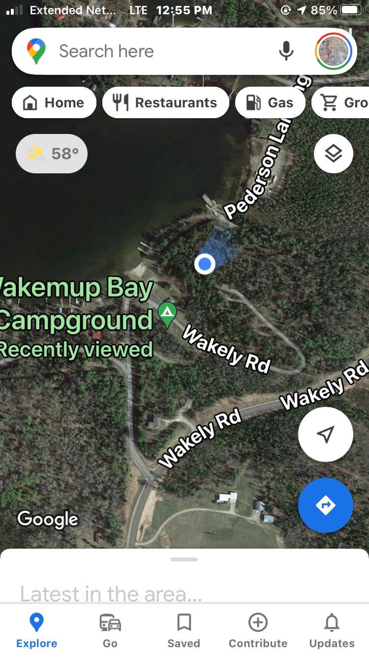 Camper-submitted photo at Wakemup Bay — Kabetogama State Forest near Chisholm, MN