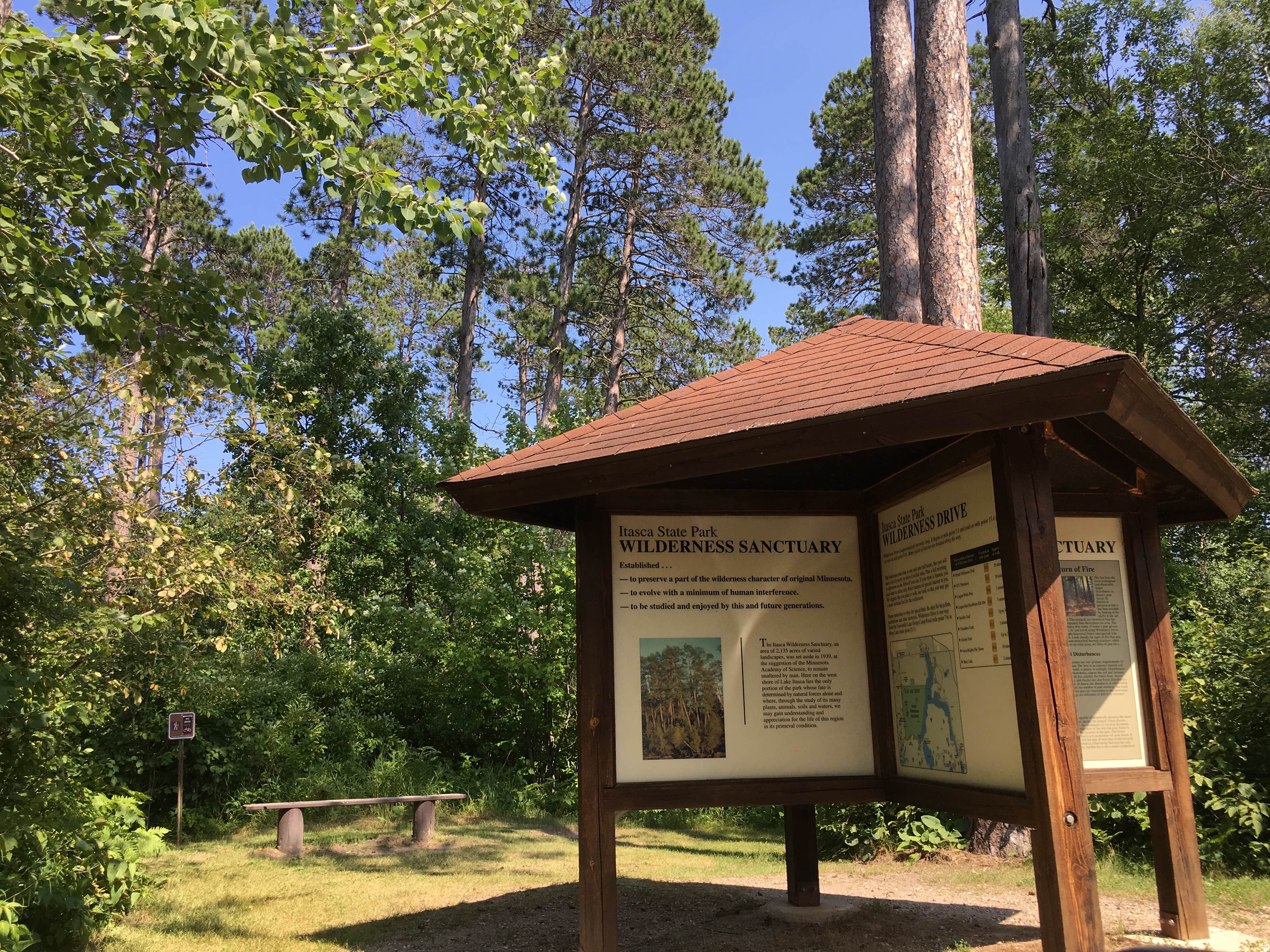 Camper submitted image from Lake Ozawindib Group Center — Itasca State Park - 1