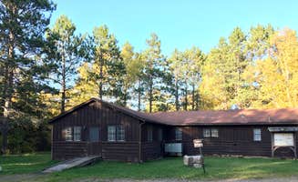 Janet R.'s photo of a cabin at Lake Ozawindib Group Center — Itasca State Park near Akeley, MN