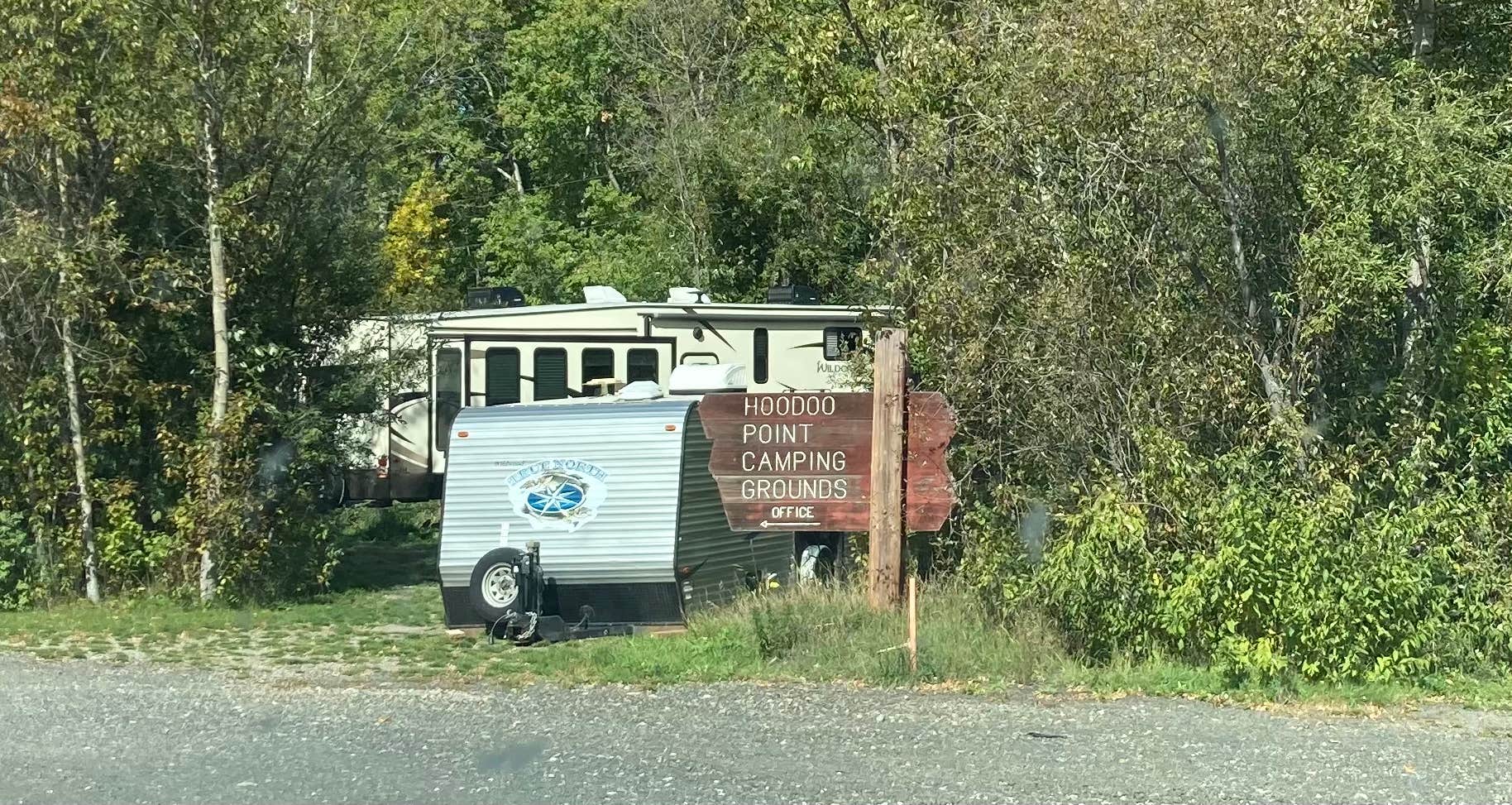 Janet R.'s photo of rv camping at HooDoo Point Campground near Crane Lake, MN