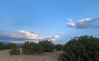 Nicole V.'s photo of a dispersed camping area at Sante Fe National Forest BLM-Road 62 Dispersed near Bernalillo, NM