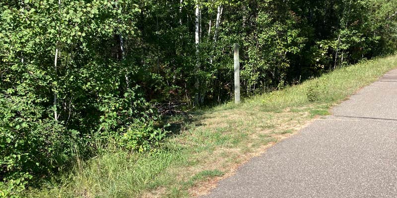 Camper submitted image from Paul Bunyan Trail Canoe Campsite