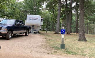 Janet R.'s photo of rv camping at Military Park Camp Ripley DeParcq Woods Campground near Woodrow, MN