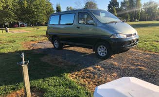 kelly's photo of rv camping at Fairview Park Campground near Marshall, IL
