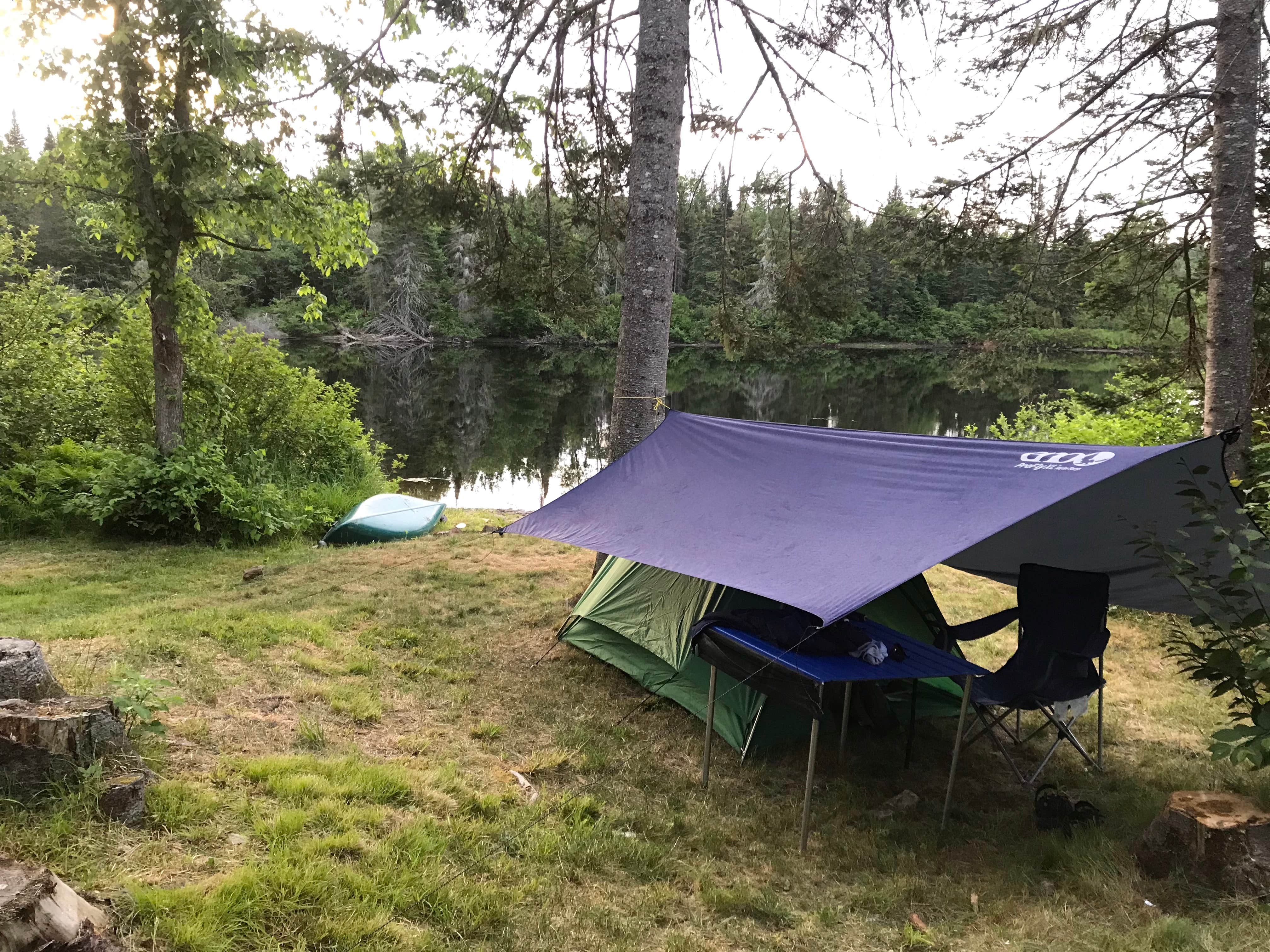 Gre C.'s photo at Mollidgewock State Park Campground near Colebrook, NH