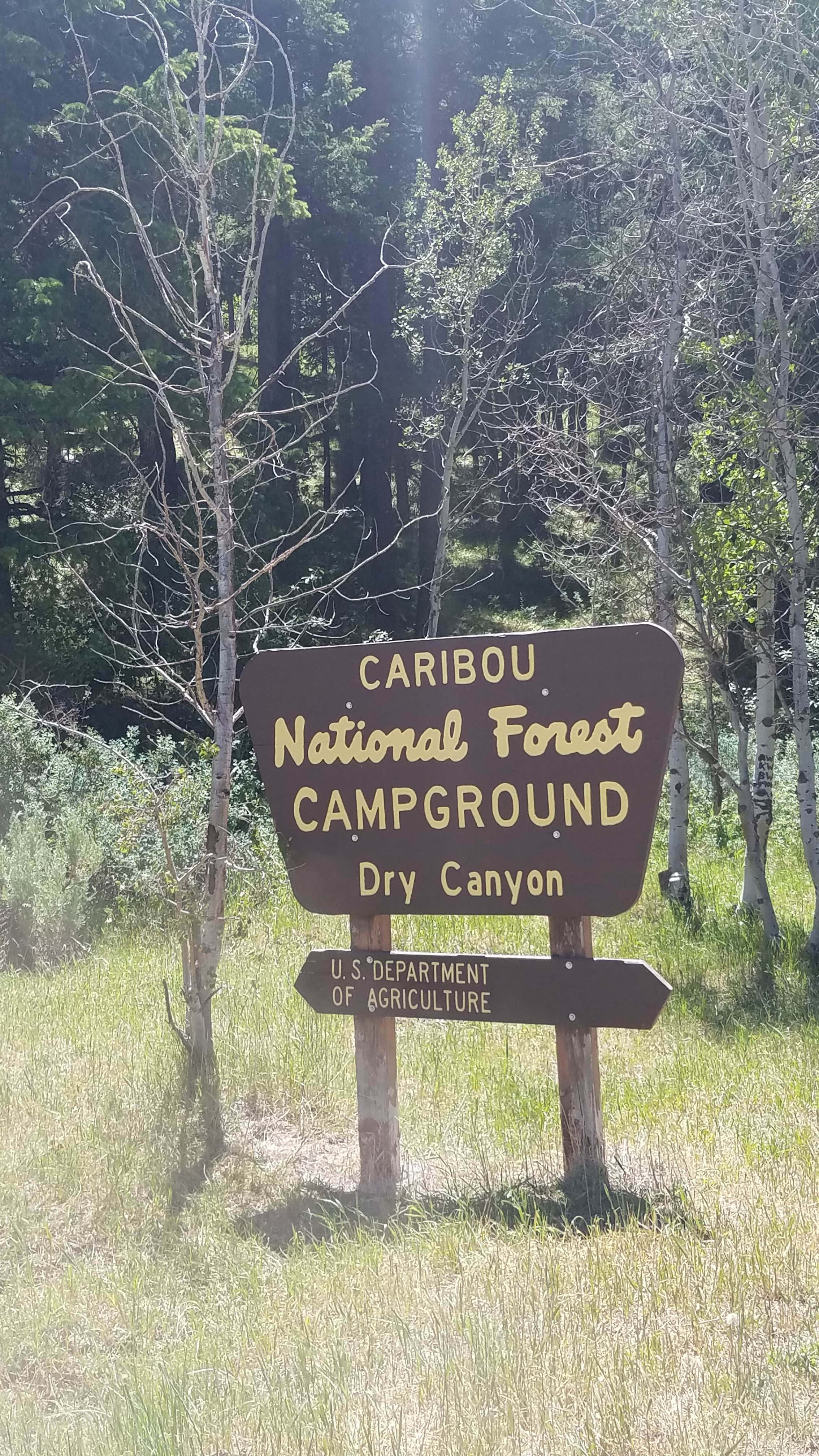 Camper-submitted photo at Dry Canyon Campground near Preston, ID