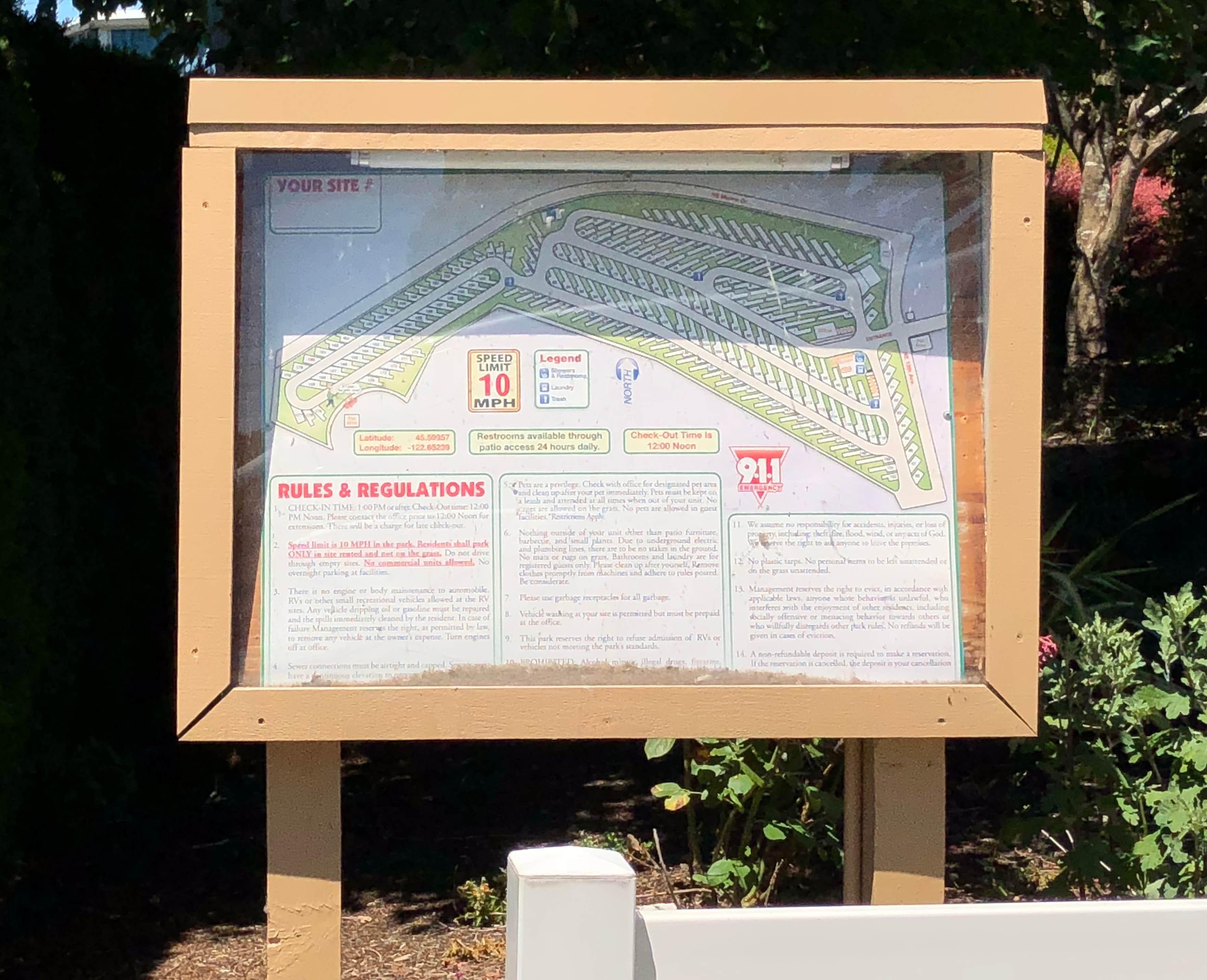 Camper-submitted photo at Columbia River RV Park near Yacolt, WA