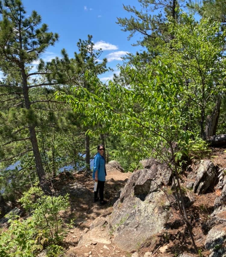 Camper submitted image from Superior Forest Blackstone Lake Backpack Campsite - 2