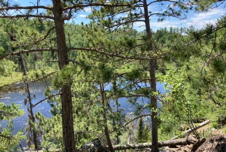 Camper-submitted photo at Superior Forest Blackstone Lake Backpack Campsite near Tofte, MN