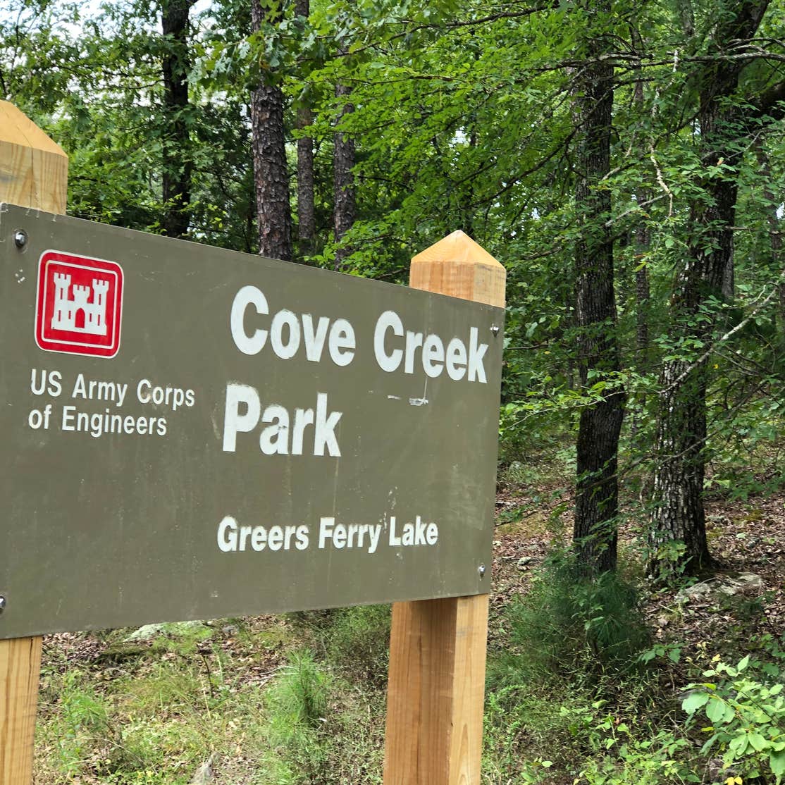 Cove Creek Camping Quitman, AR