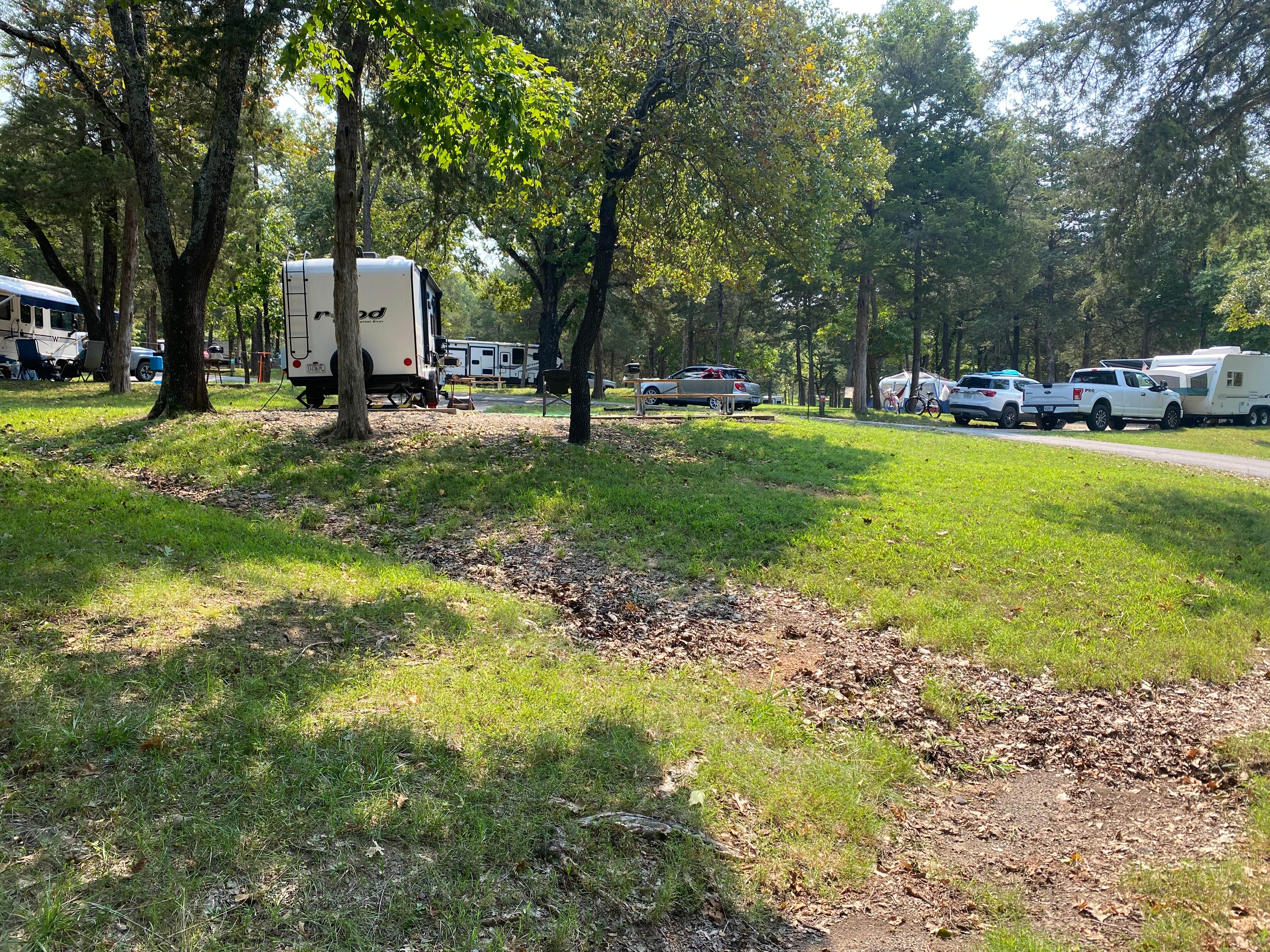 Shannon G.'s photo of rv camping at Lake of the Ozarks State Park Campground near Tuscumbia, MO