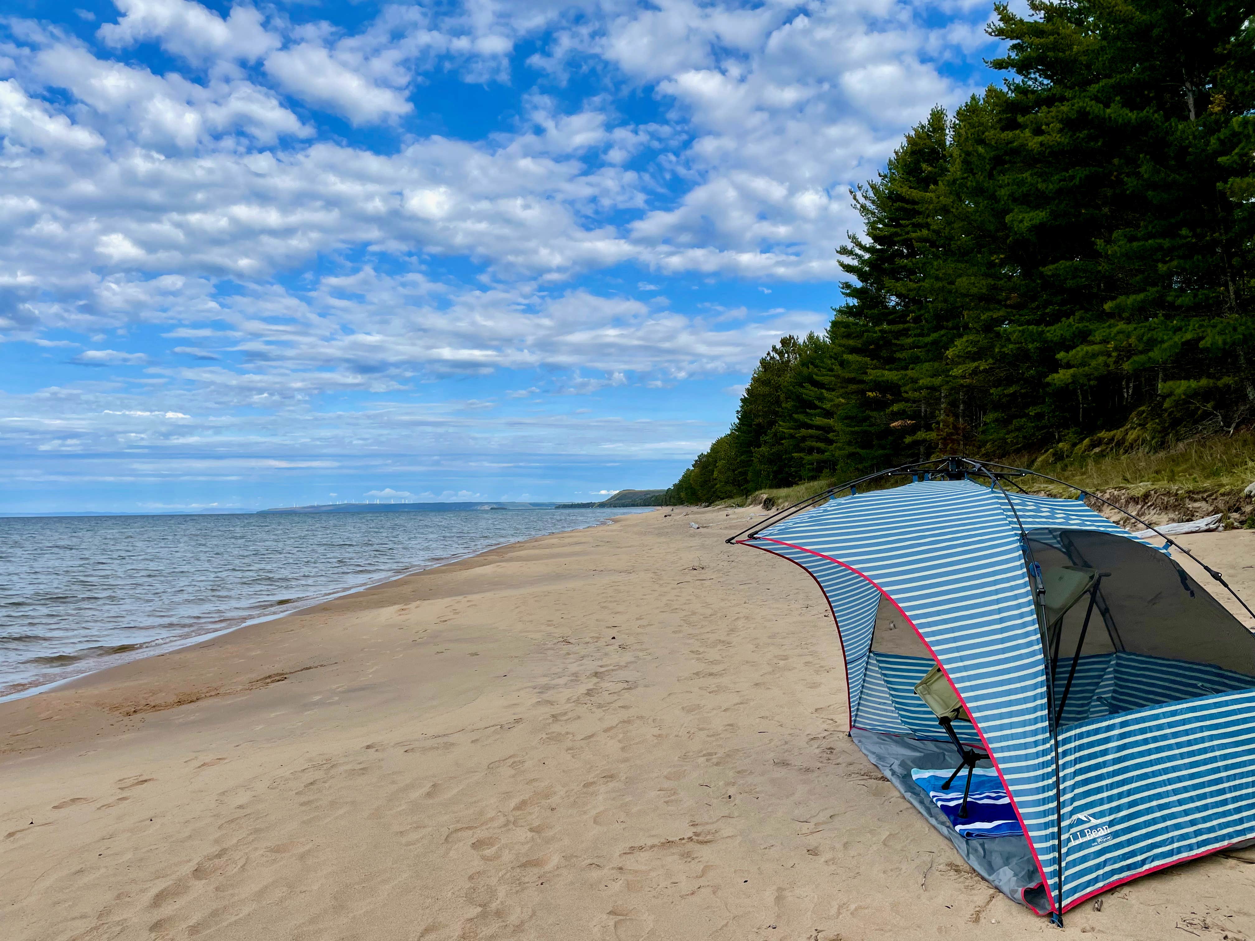 LoneCamper C.'s photo at Bay View (Hiawatha National Forest, MI) near Eckerman, MI