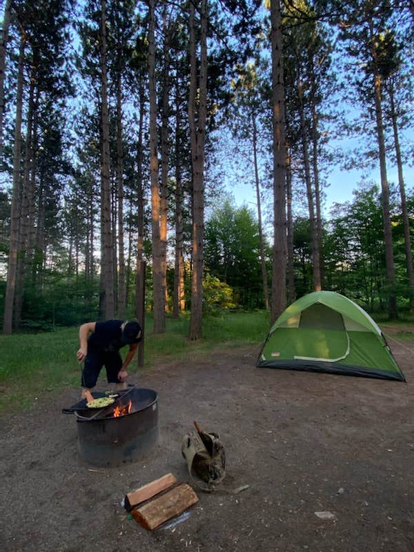 Casey L.'s photo at Bay Furnace Campground near Au Train, MI