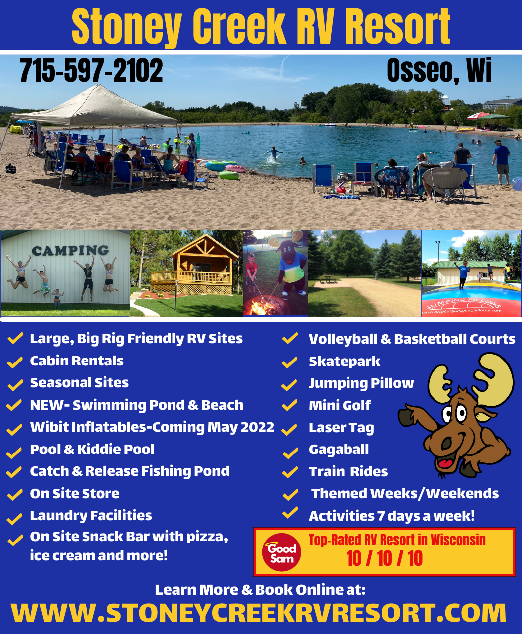 Camper-submitted photo at Stoney Creek RV Resort near Eau Claire, WI