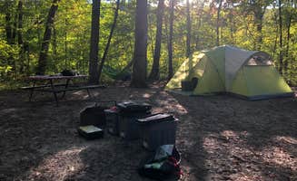 Mitch R.'s photo at Northern Lights Campground — Devils Lake State Park near Poynette, WI
