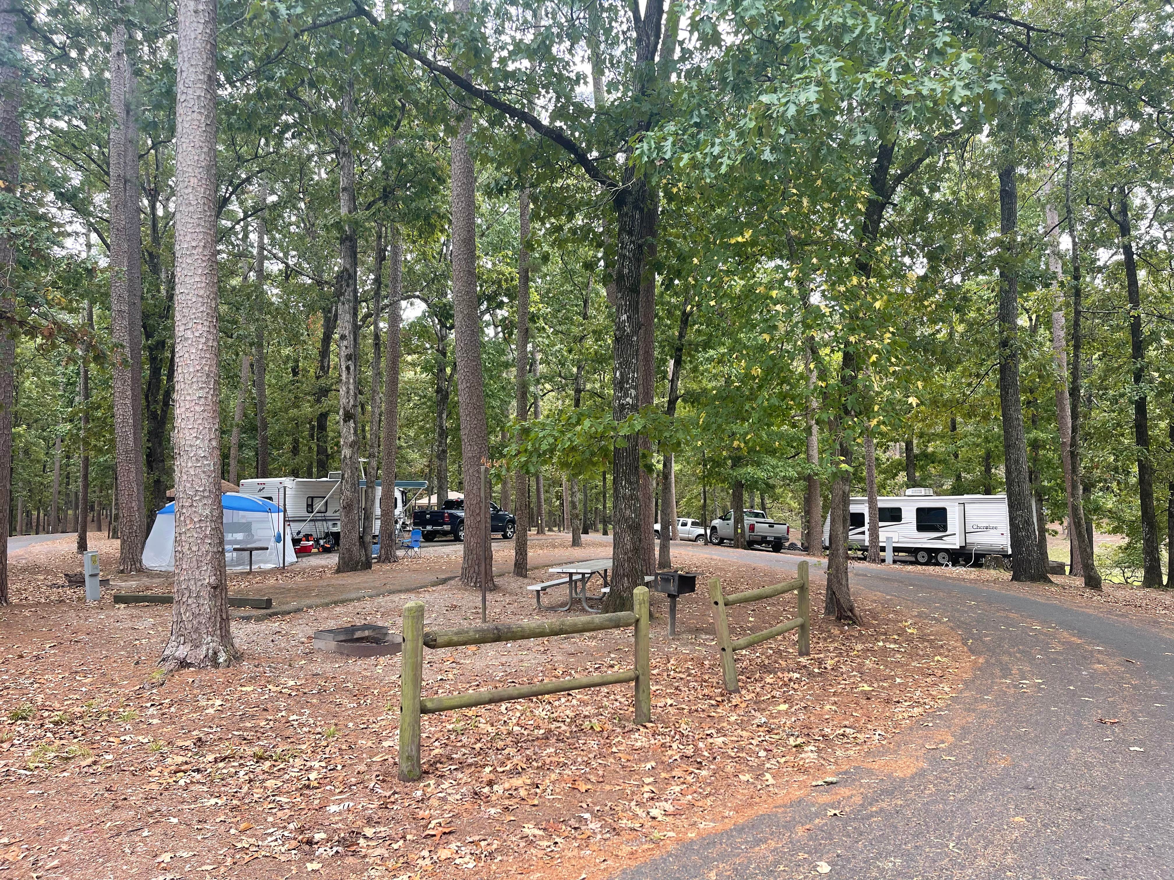 Richard M.'s photo of rv camping at Tompkins Bend near Norman, AR
