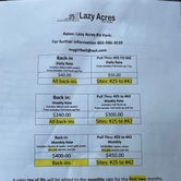 Review photo of Lazy Acres RV Park by Daniel , September 29, 2021